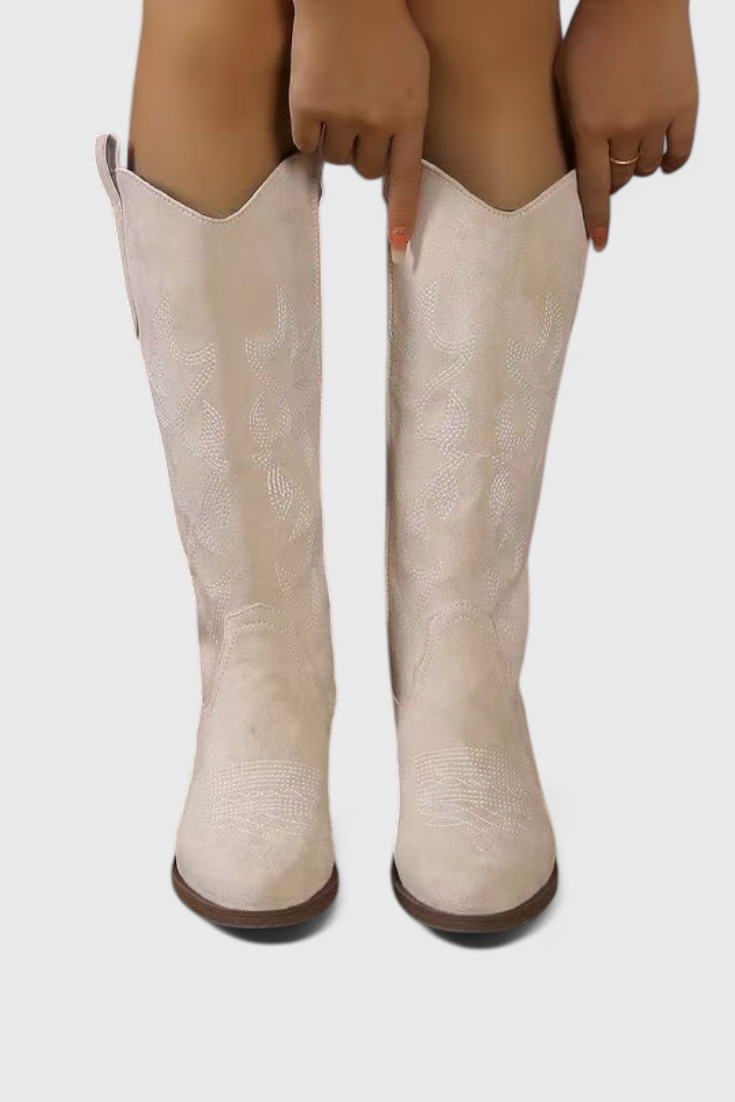 Elka - Botas vaqueras con bordado
