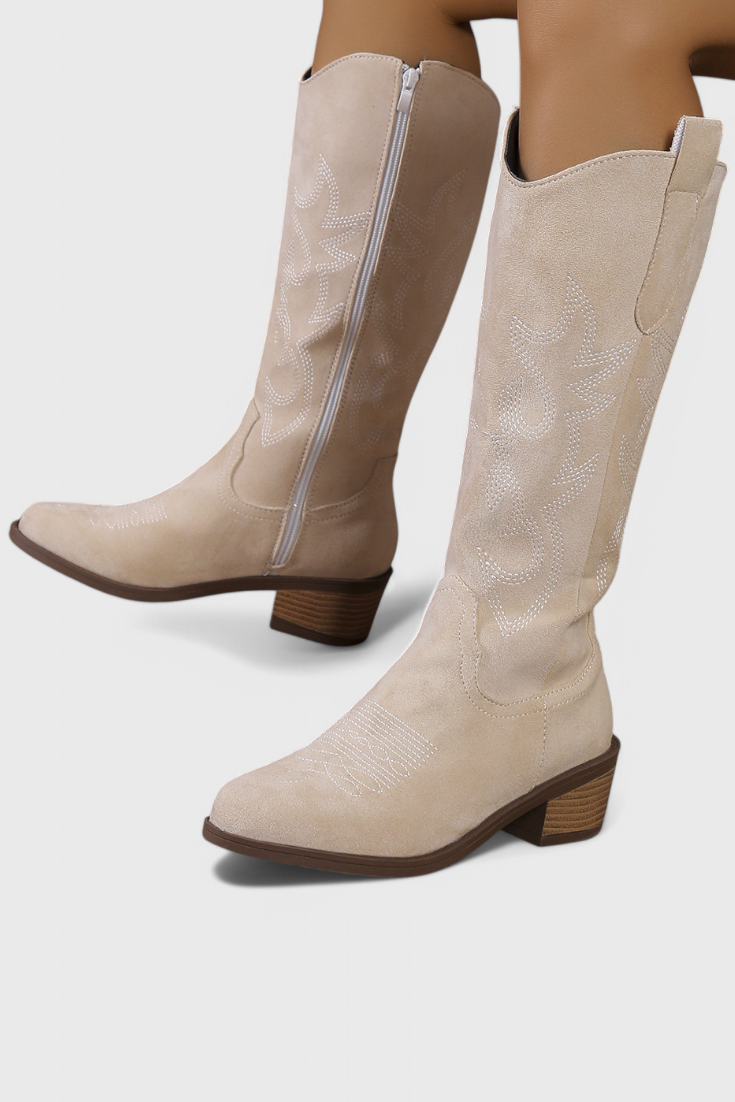 Elka - Botas vaqueras con bordado