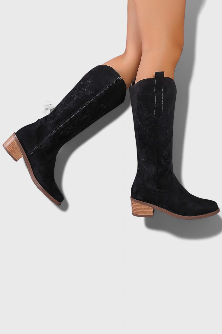 Elka - Botas vaqueras con bordado