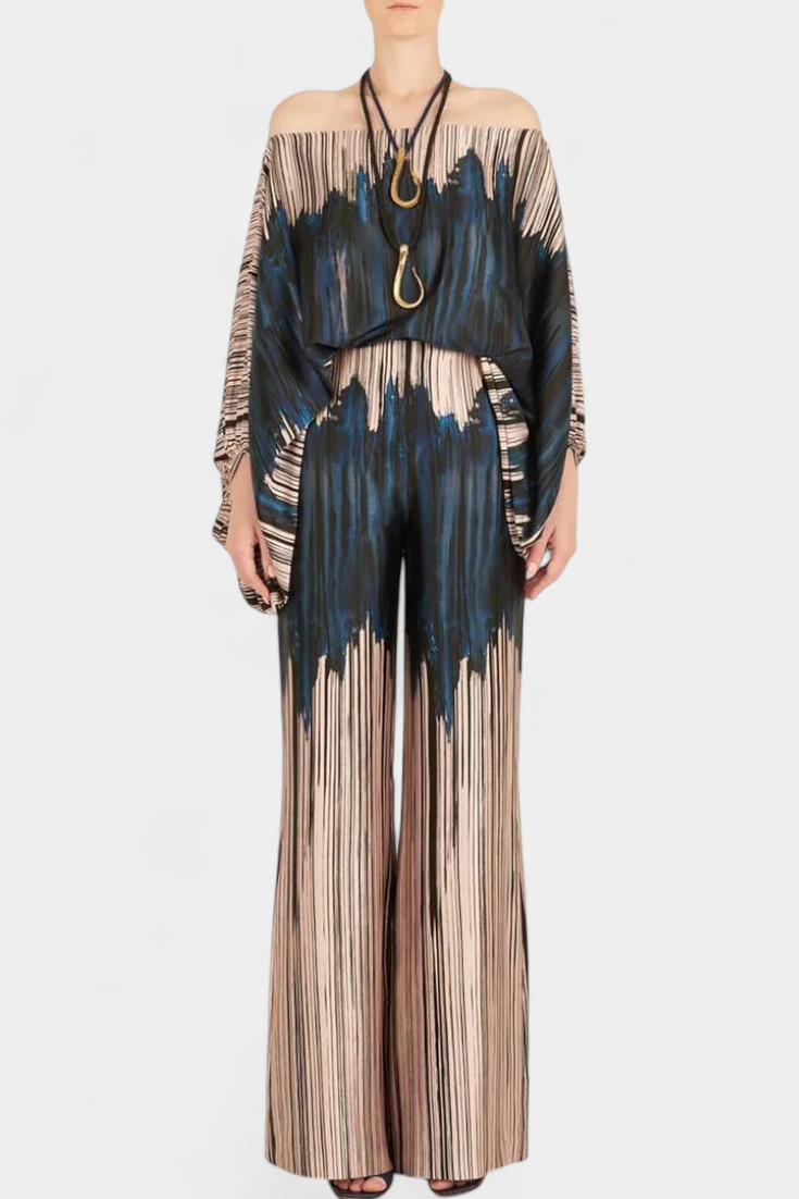 Sybella - Conjunto tie-dye bohemio