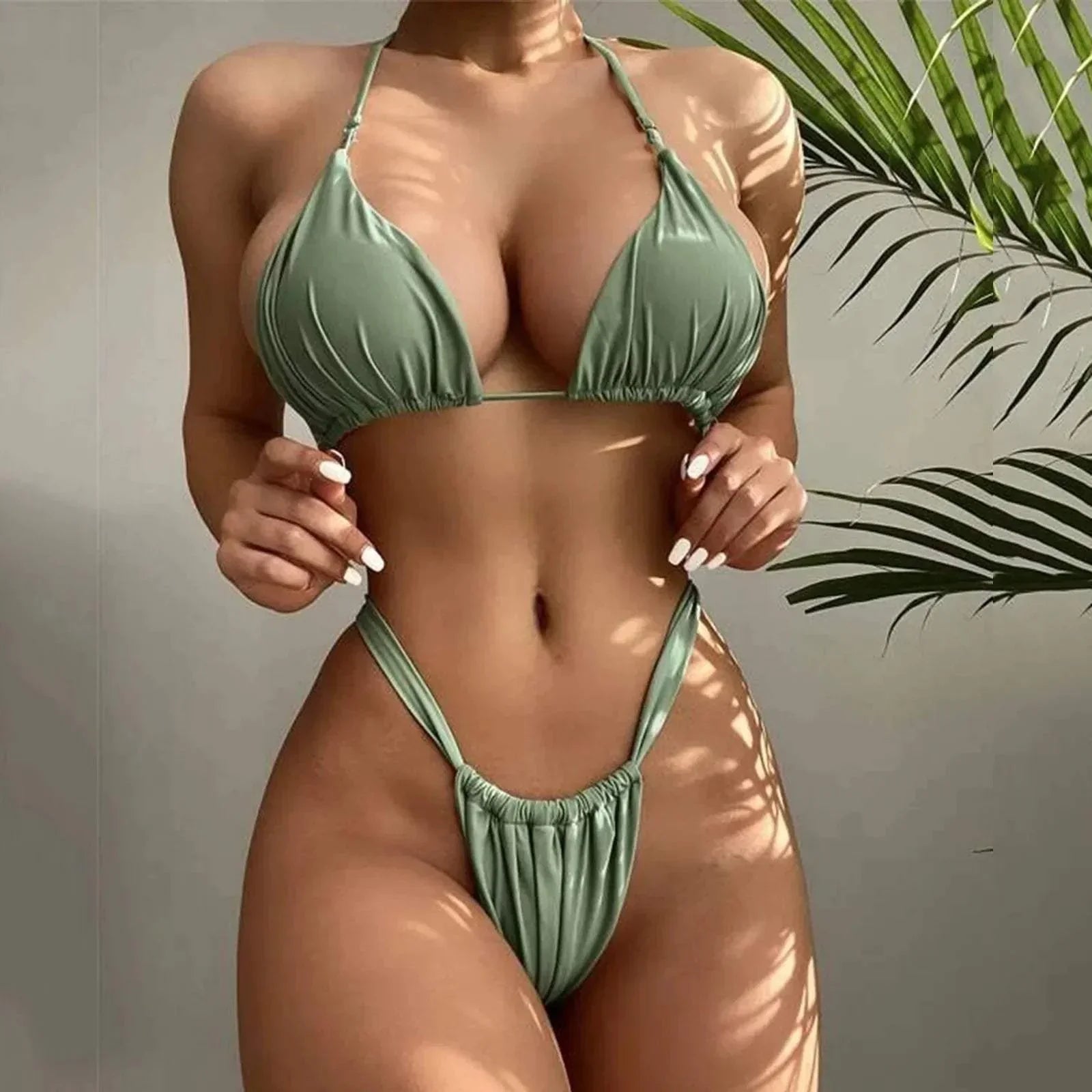 Aitana - Bikini minimalista ajustable