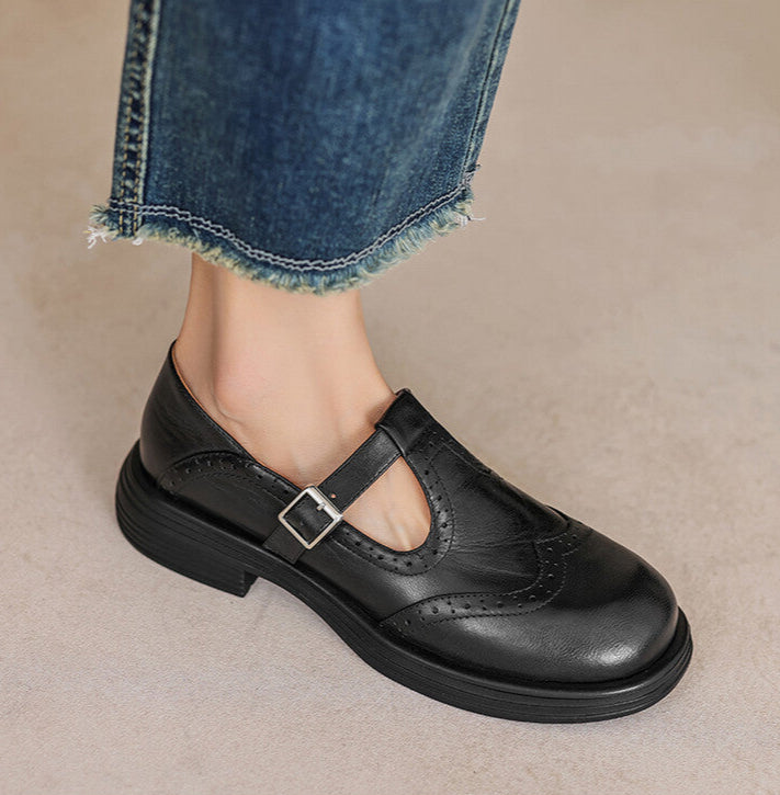 Carina - Zapatos brogue estilo vintage