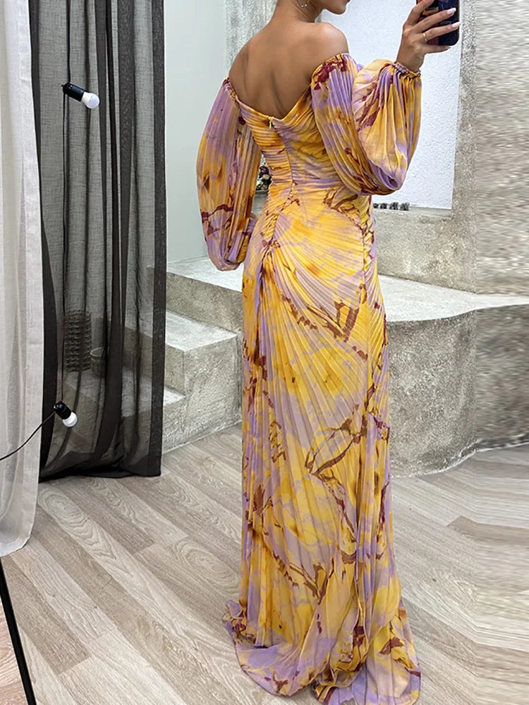 Gisselle - Vestido maxi encanto bohemio
