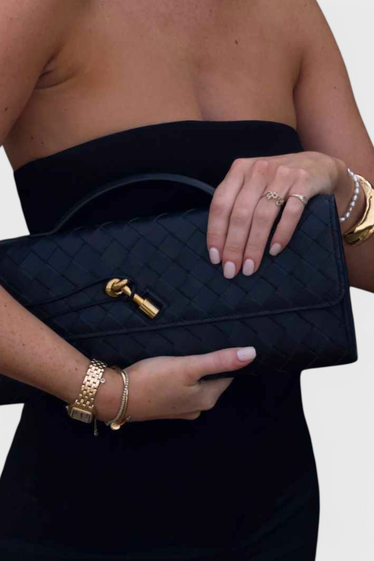 Melanie - Clutch trenzado