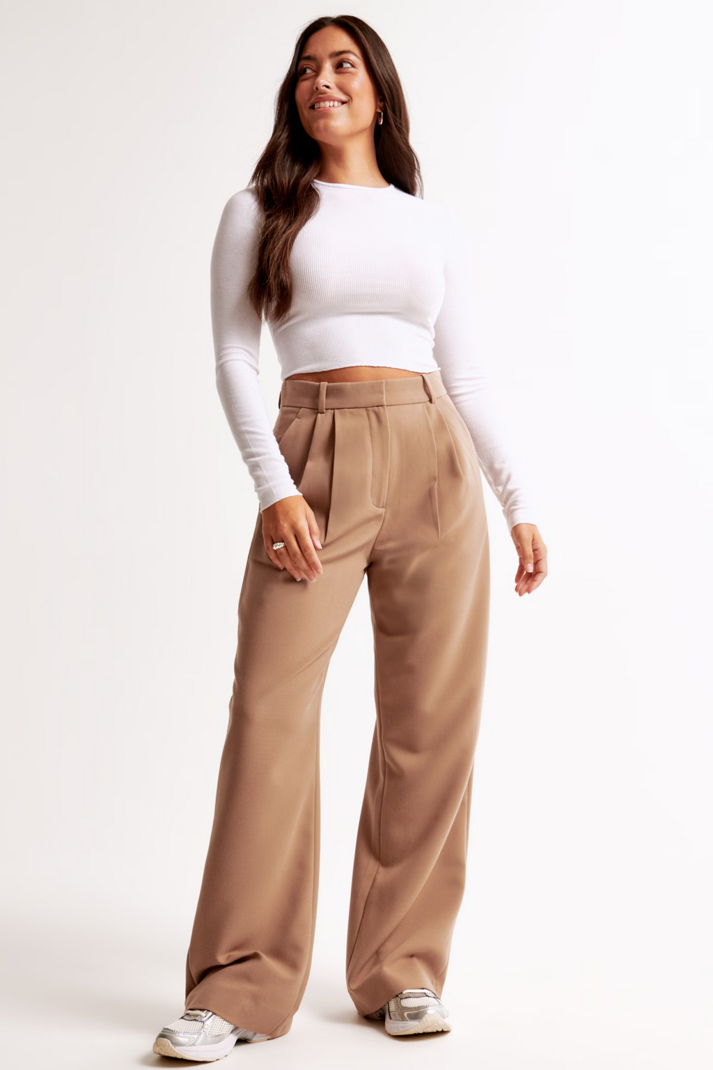 Soraya - Pantalón ancho elegancia sastre