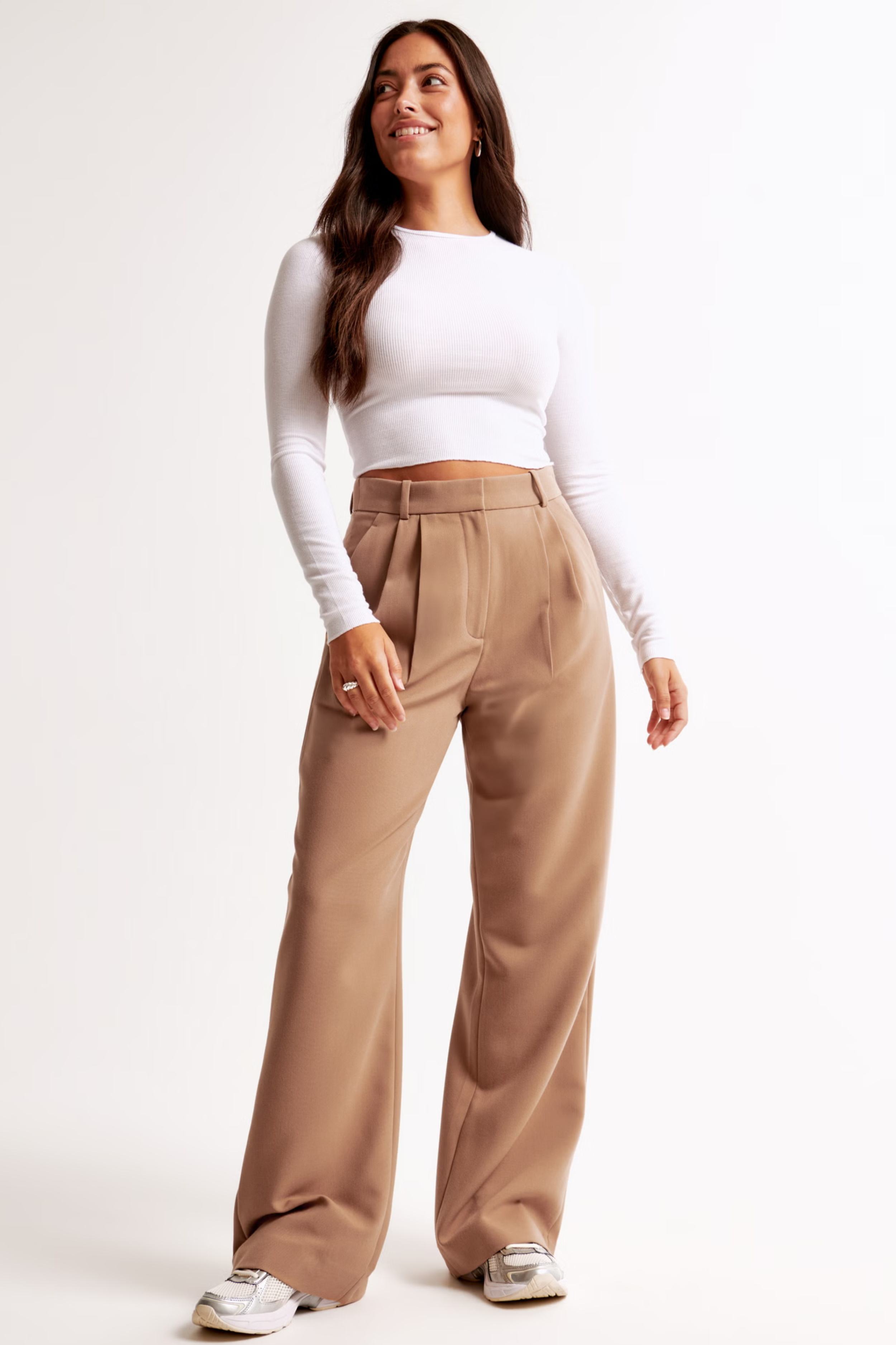 Soraya - Pantalón ancho elegancia sastre