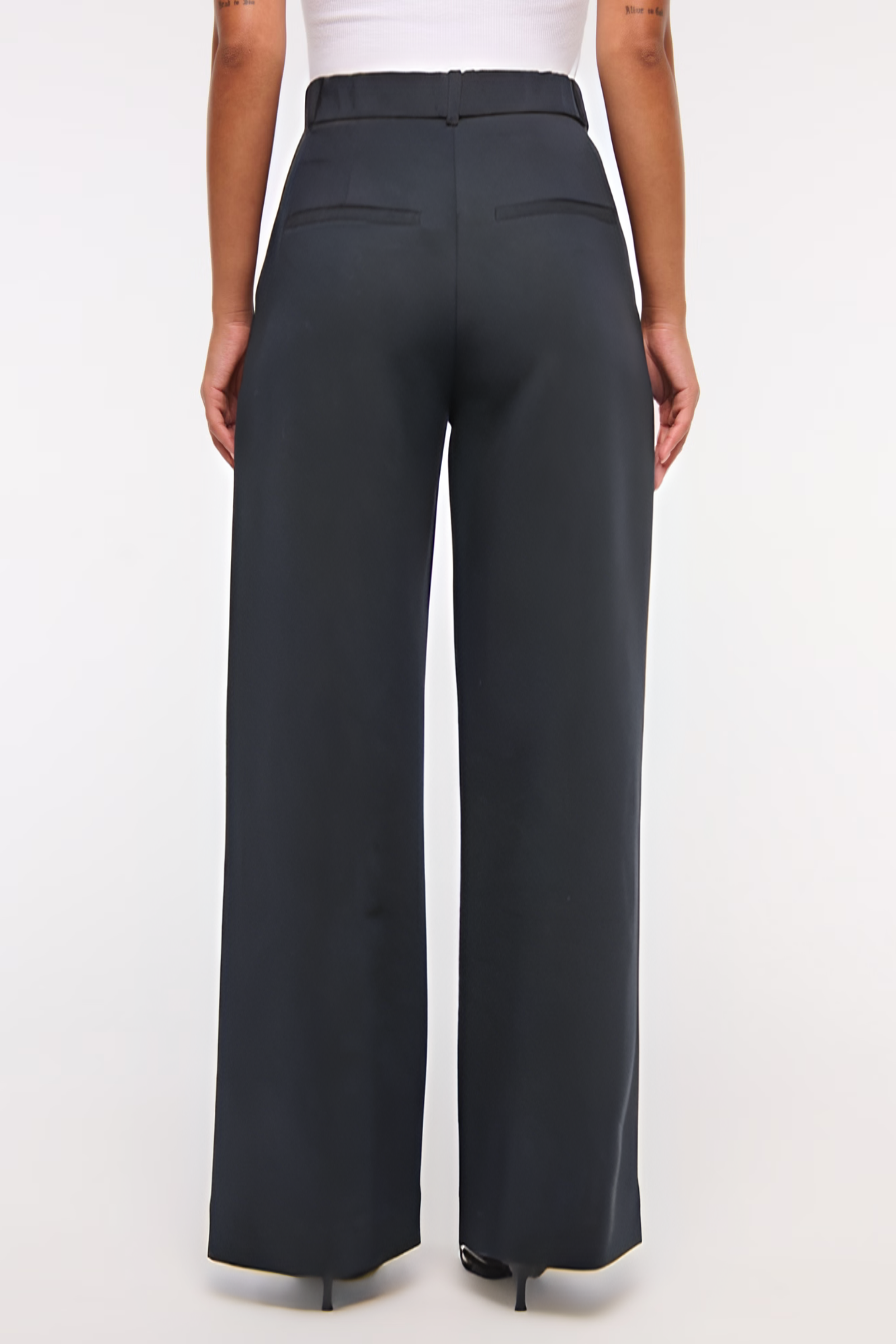 Soraya - Pantalón ancho elegancia sastre