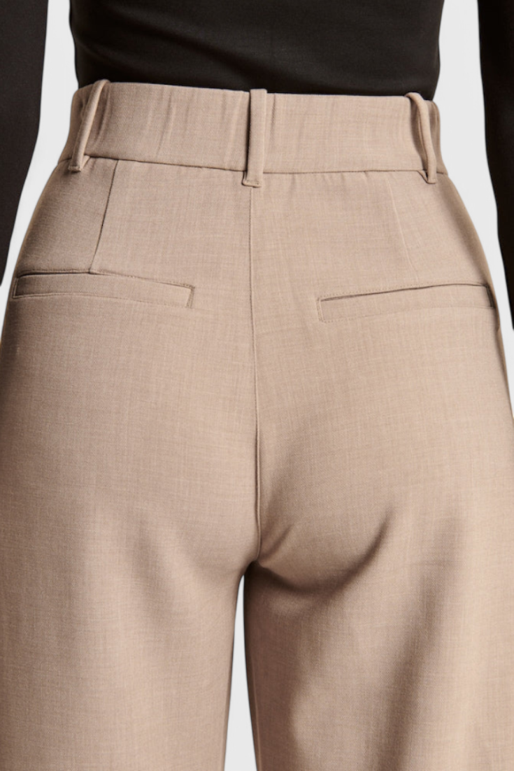 Soraya - Pantalón ancho elegancia sastre
