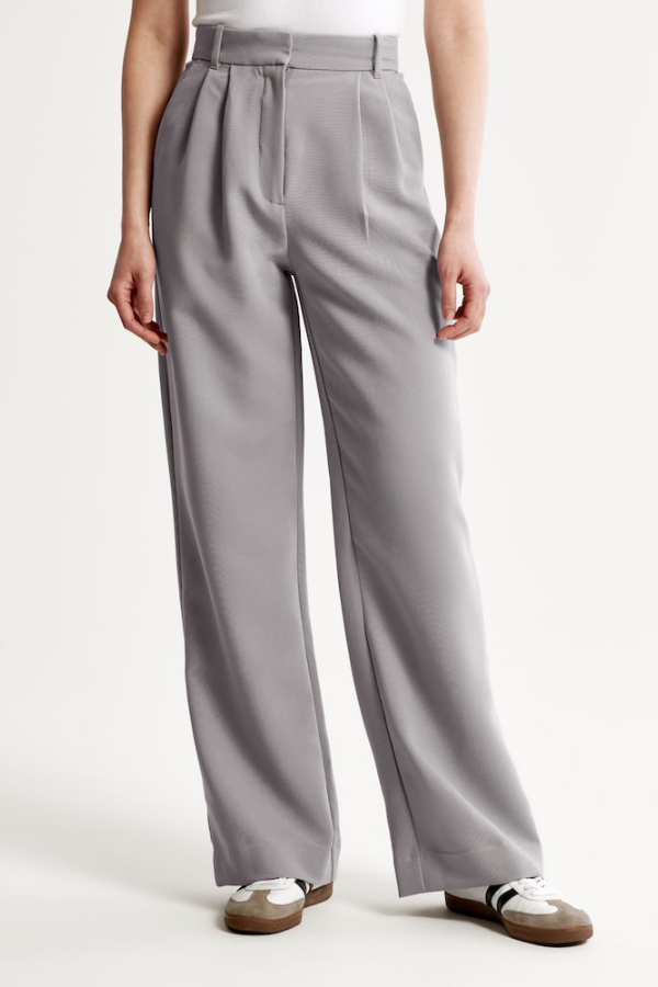 Soraya - Pantalón ancho elegancia sastre
