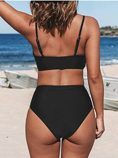 Lucía - Bikini cruce y cintura alta