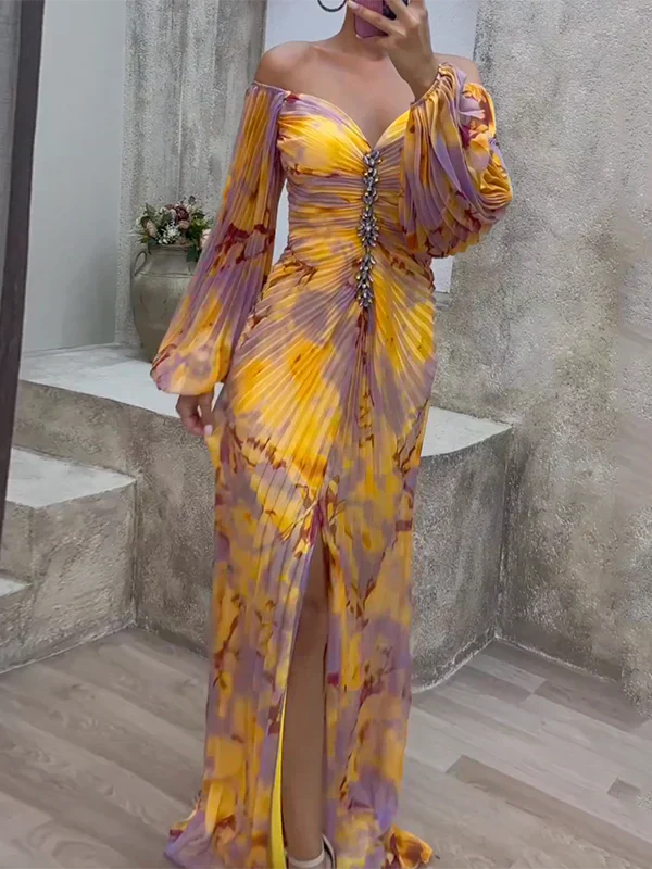 Gisselle - Vestido maxi encanto bohemio