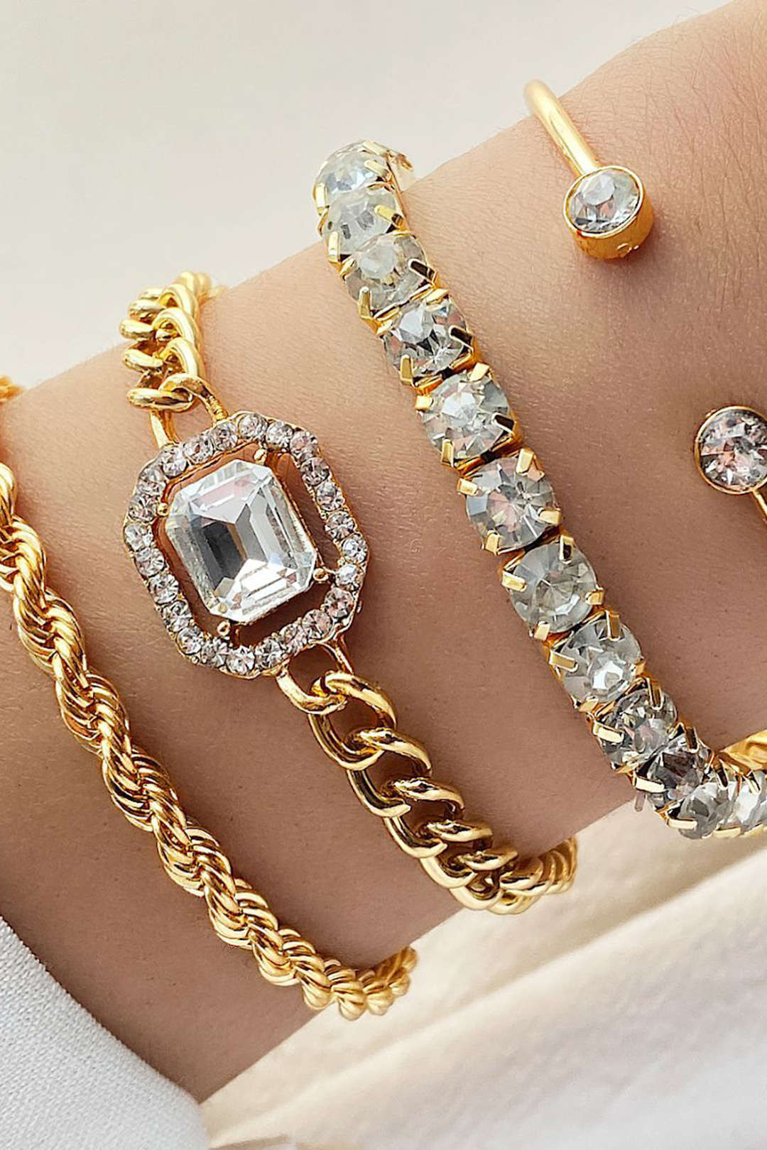 Starlight - Set de pulseras en capas