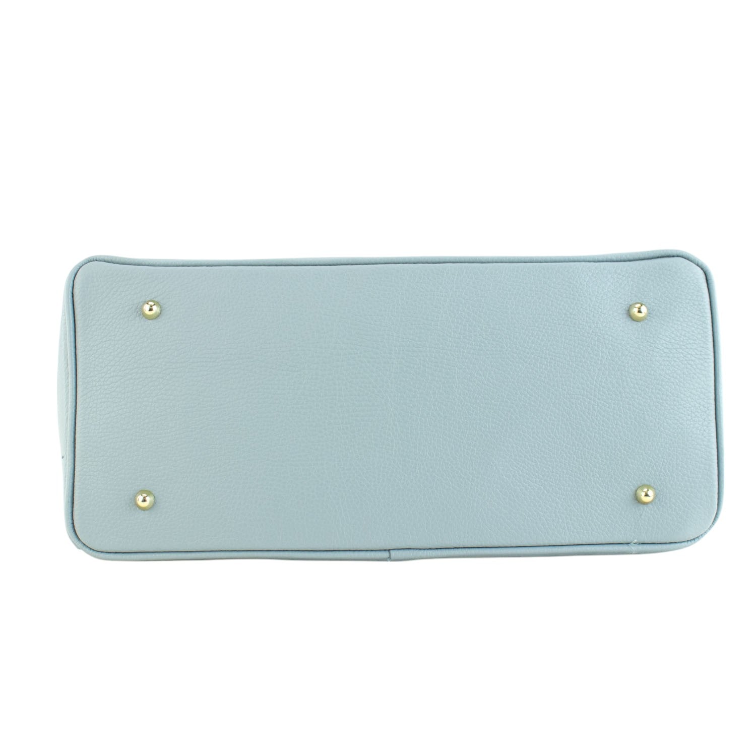 Estrella - Bolso de piel elegancia clásica | Azul Cielo