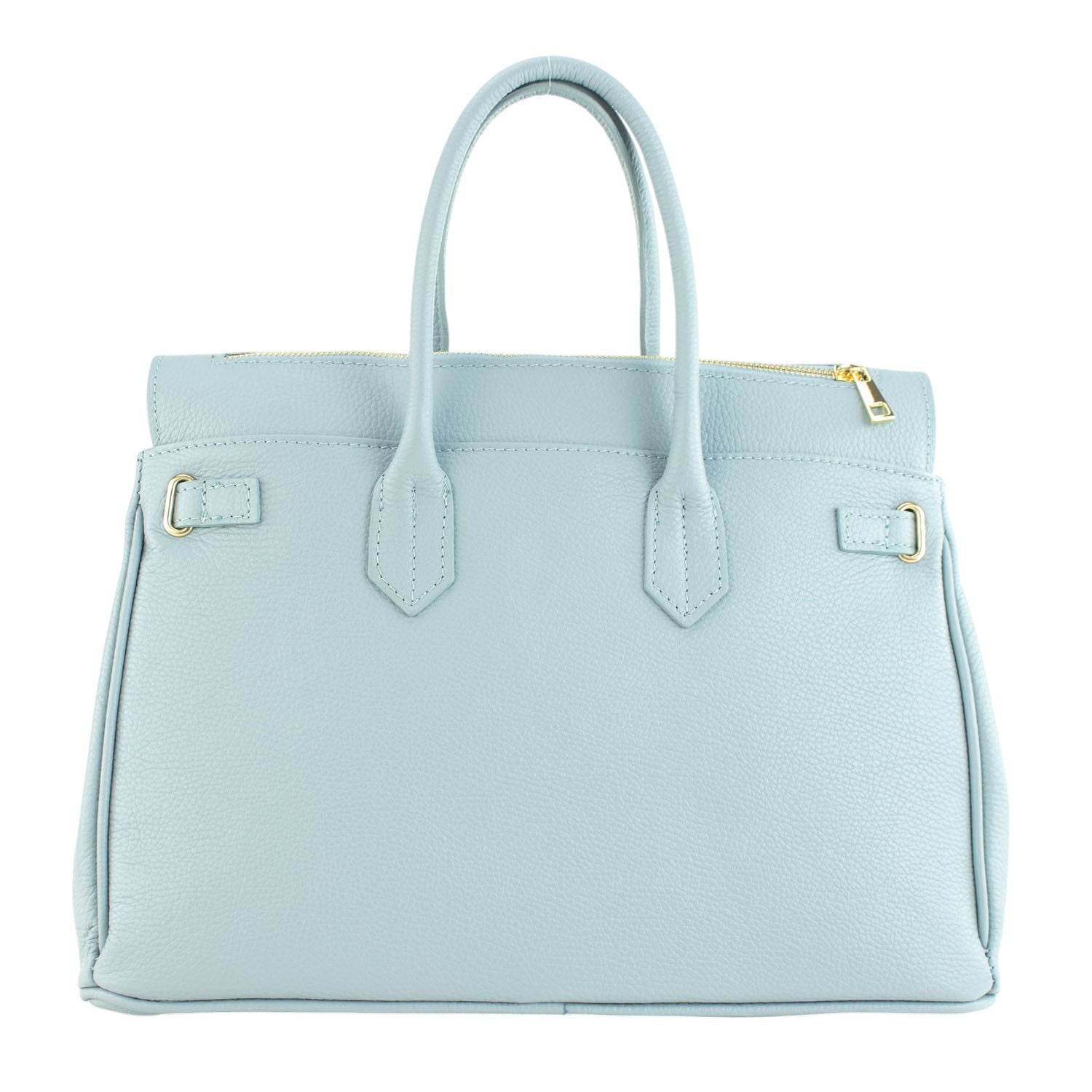 Estrella - Bolso de piel elegancia clásica | Azul Cielo