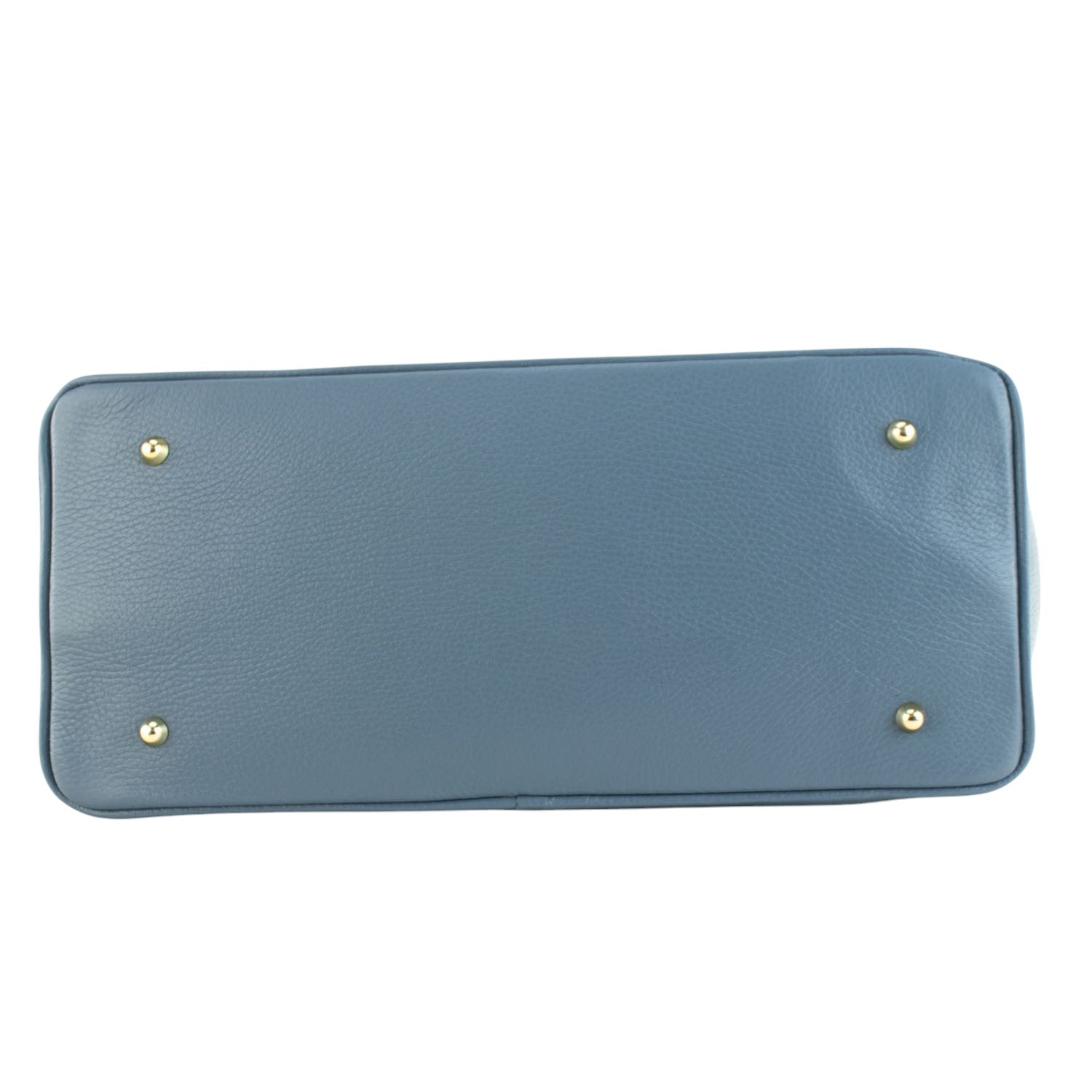 Estrella - Bolso de piel elegancia clásica | Azul Jeans