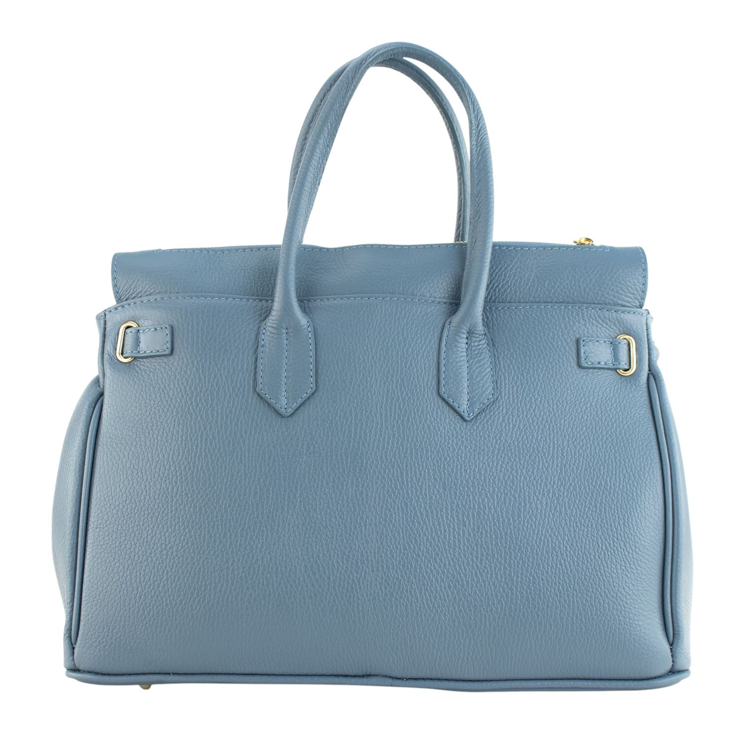 Estrella - Bolso de piel elegancia clásica | Azul Jeans
