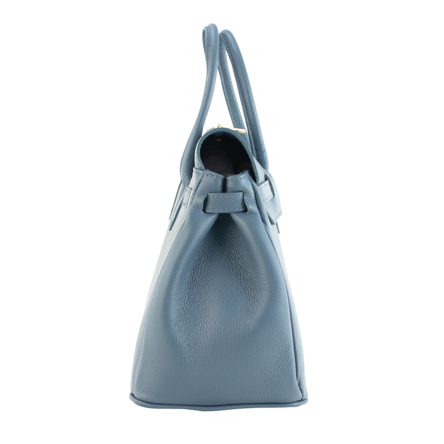 Estrella - Bolso de piel elegancia clásica | Azul Jeans