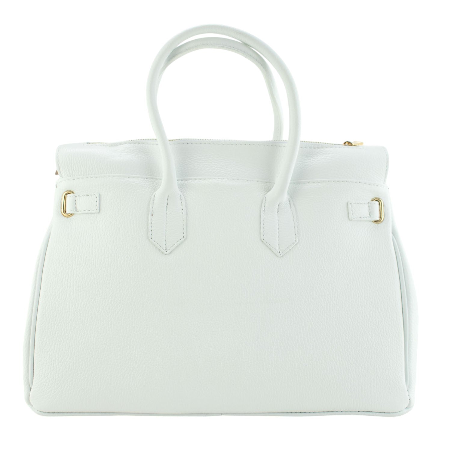 Estrella - Bolso de piel elegancia clásica | Blanco