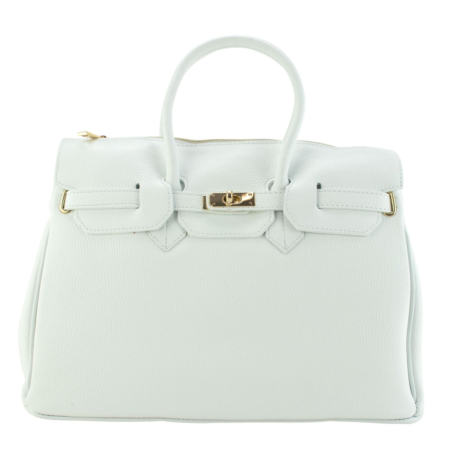 Estrella - Bolso de piel elegancia clásica | Blanco