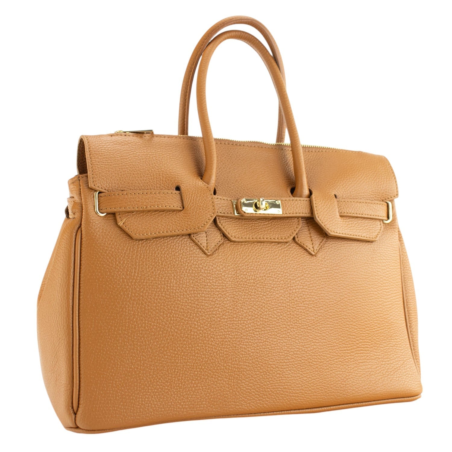 Estrella - Bolso de piel elegancia clásica | Camel