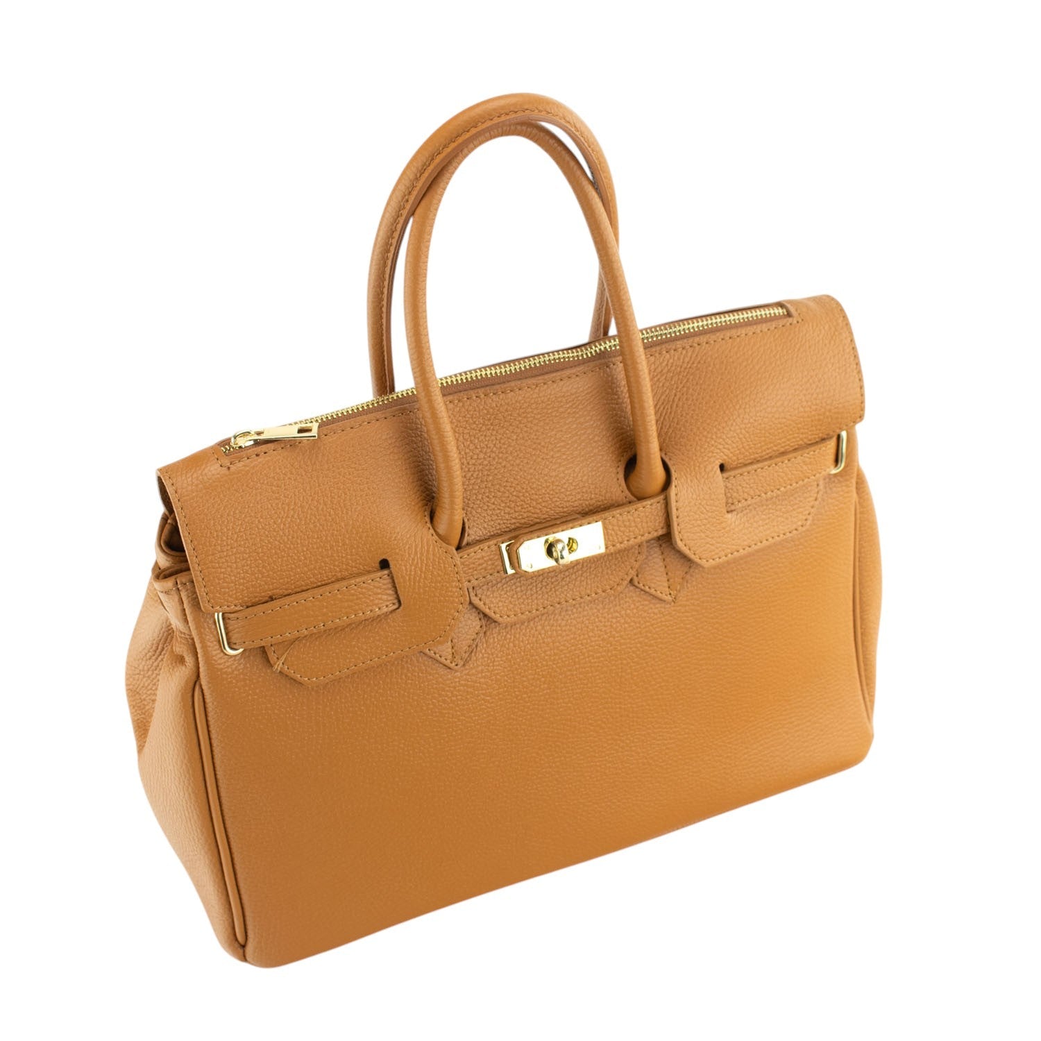 Estrella - Bolso de piel elegancia clásica | Camel
