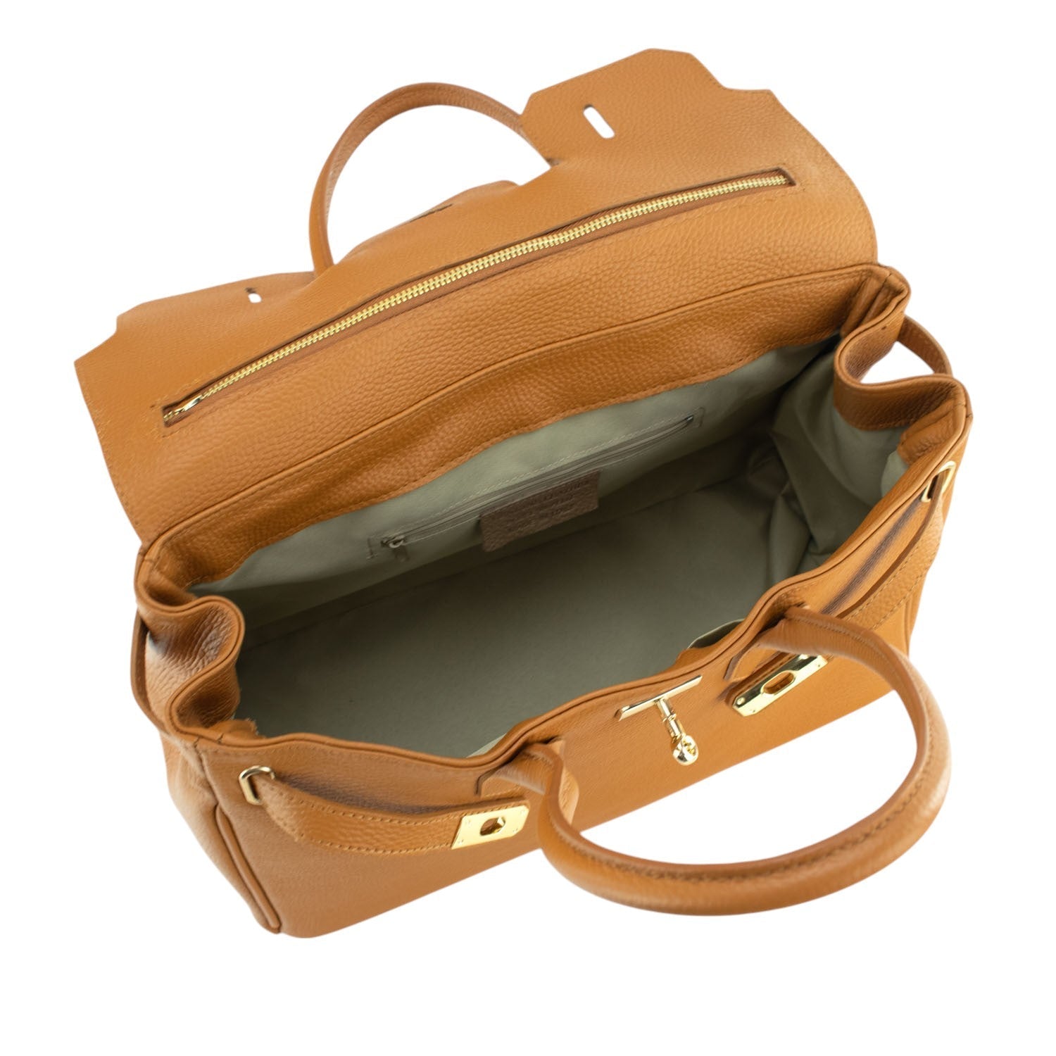 Estrella - Bolso de piel elegancia clásica | Camel