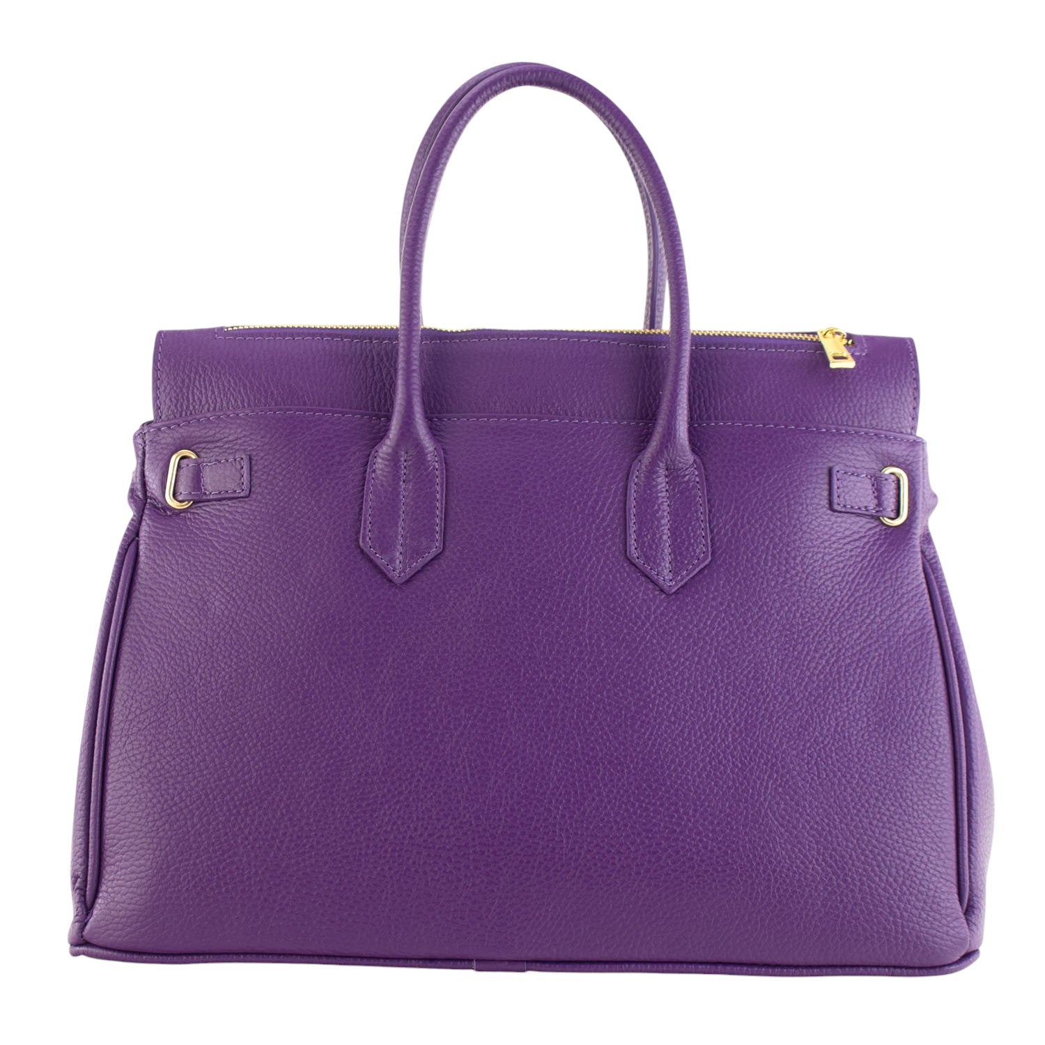Estrella - Bolso de piel elegancia clásica | Lila