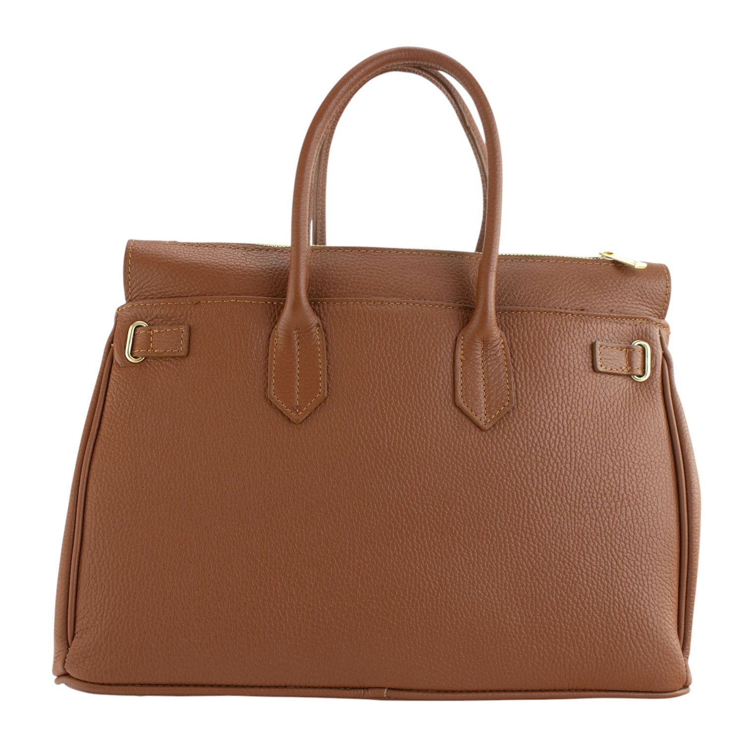 Estrella - Bolso de piel elegancia clásica | Marrón