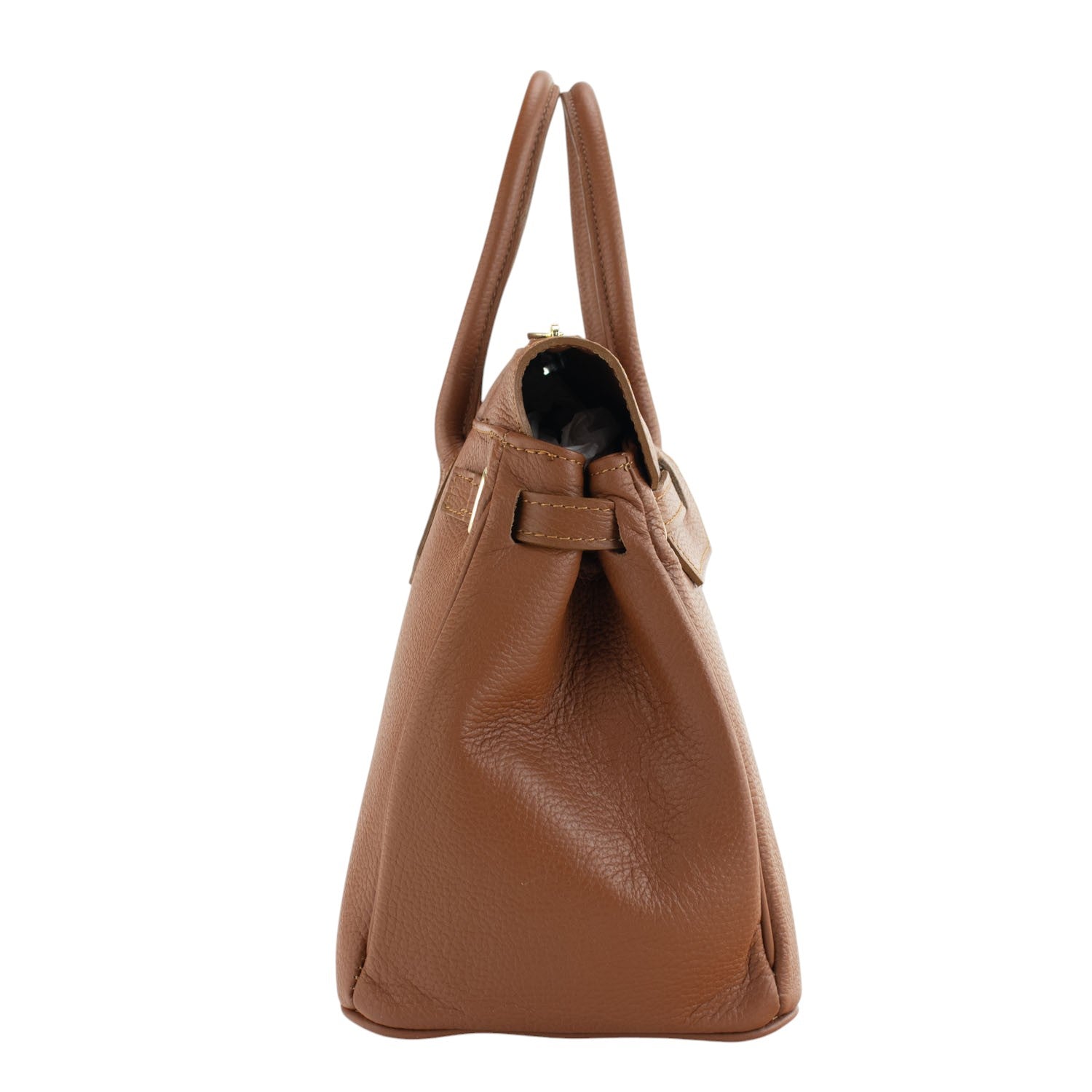 Estrella - Bolso de piel elegancia clásica | Marrón