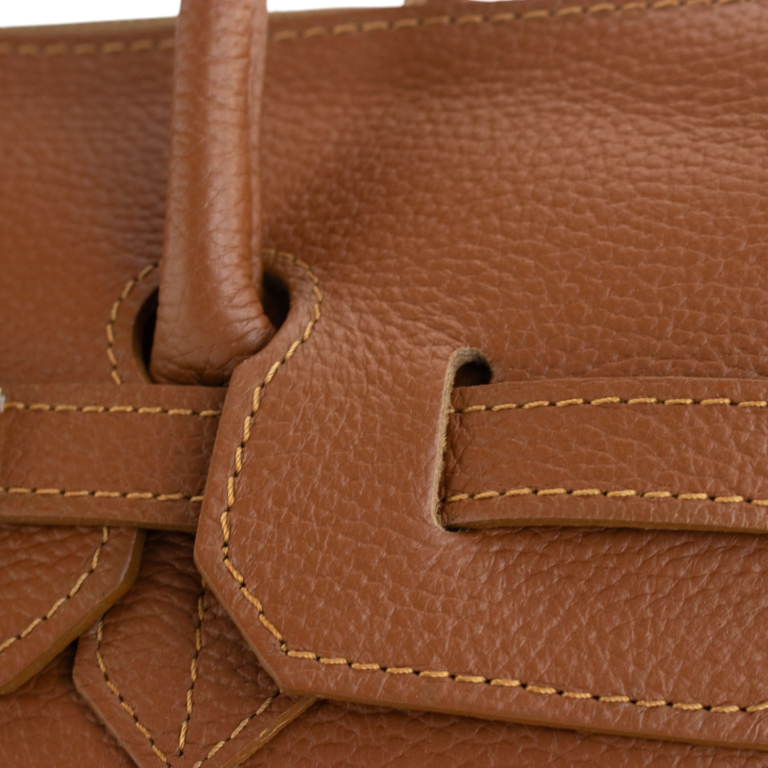 Estrella - Bolso de piel elegancia clásica | Marrón