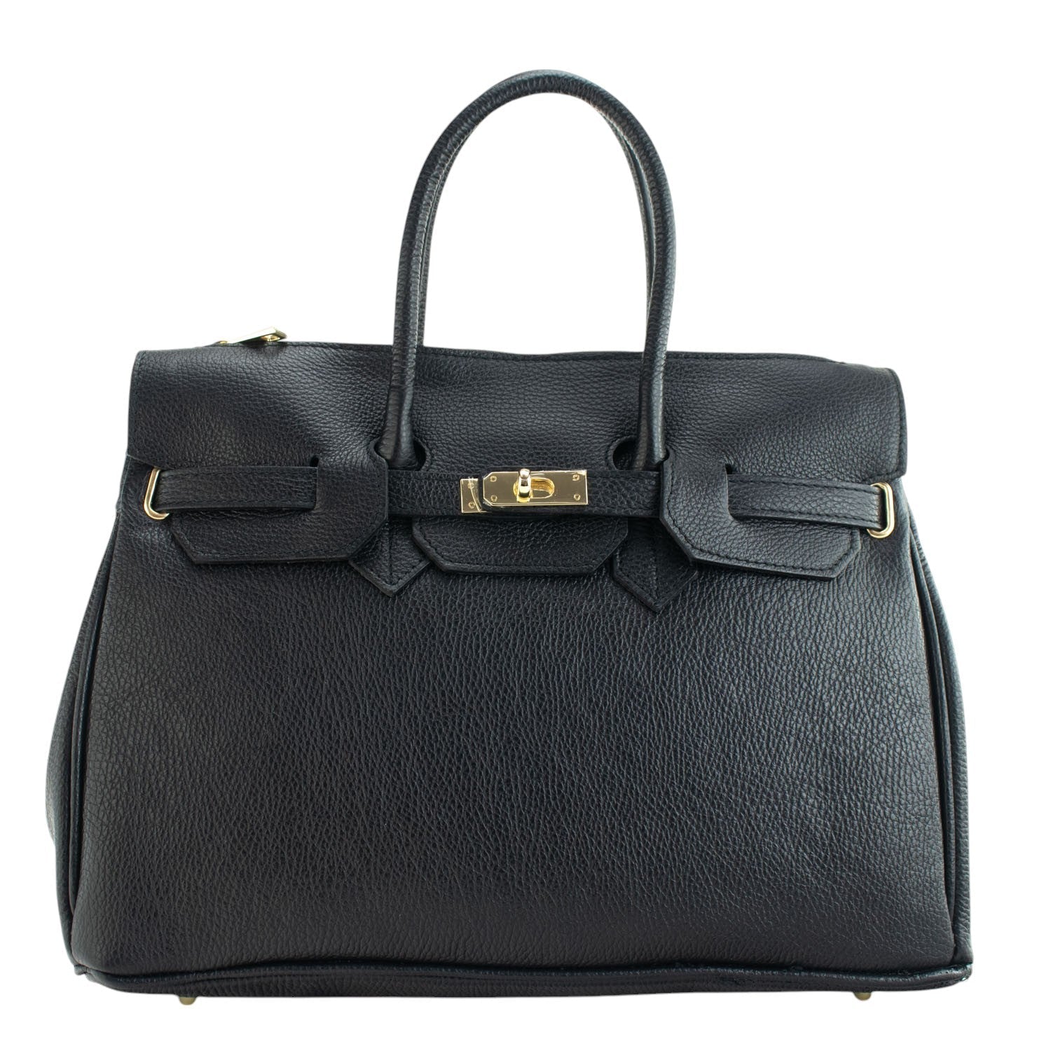 Estrella - Bolso de piel elegancia clásica | Negro