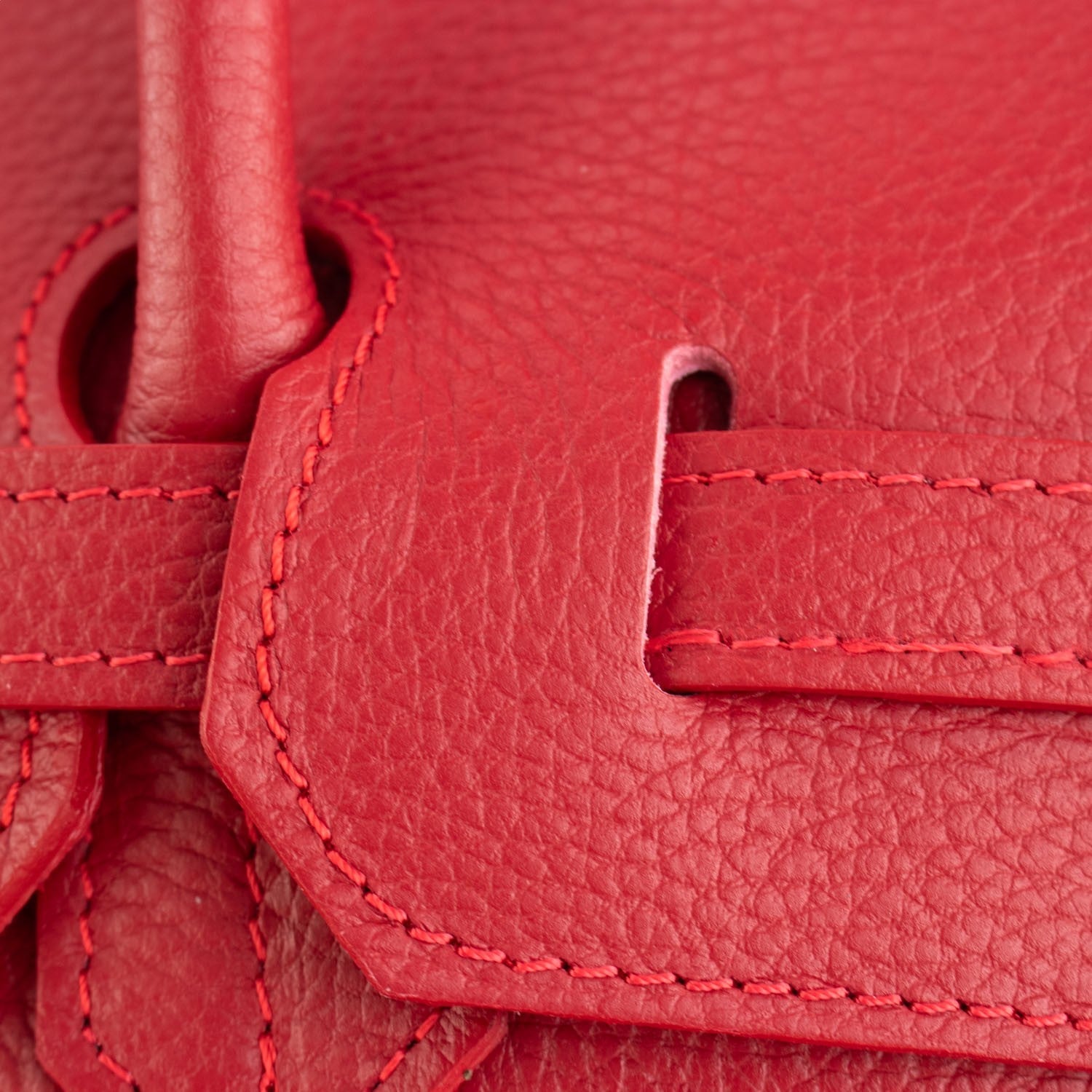Estrella - Bolso de piel elegancia clásica | Rojo