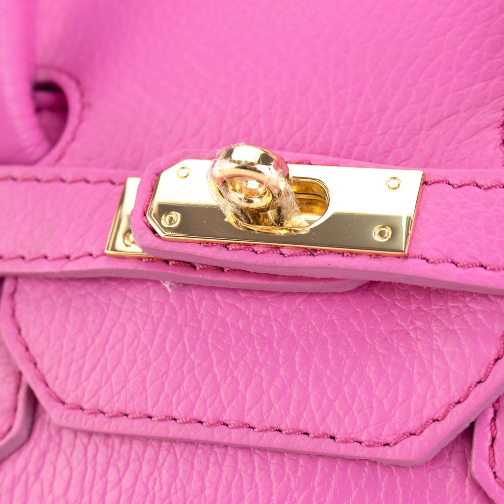 Estrella - Bolso de piel elegancia clásica | Rosa