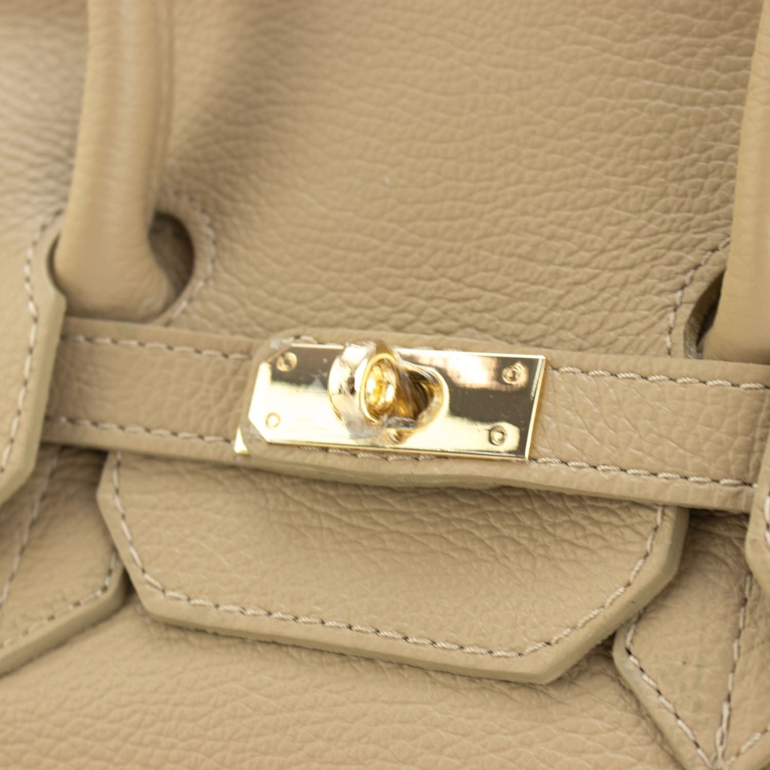 Estrella - Bolso de piel elegancia clásica | Crema