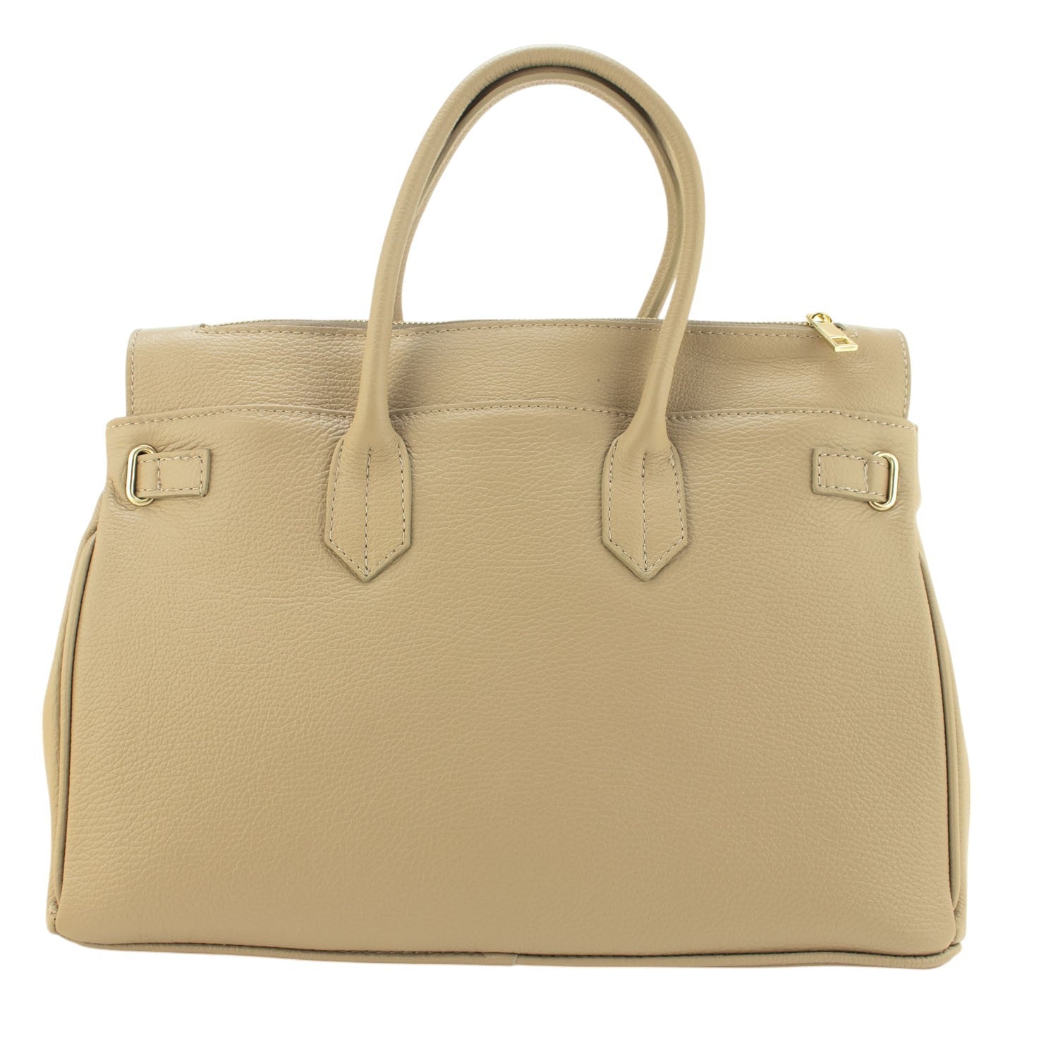Estrella - Bolso de piel elegancia clásica | Crema