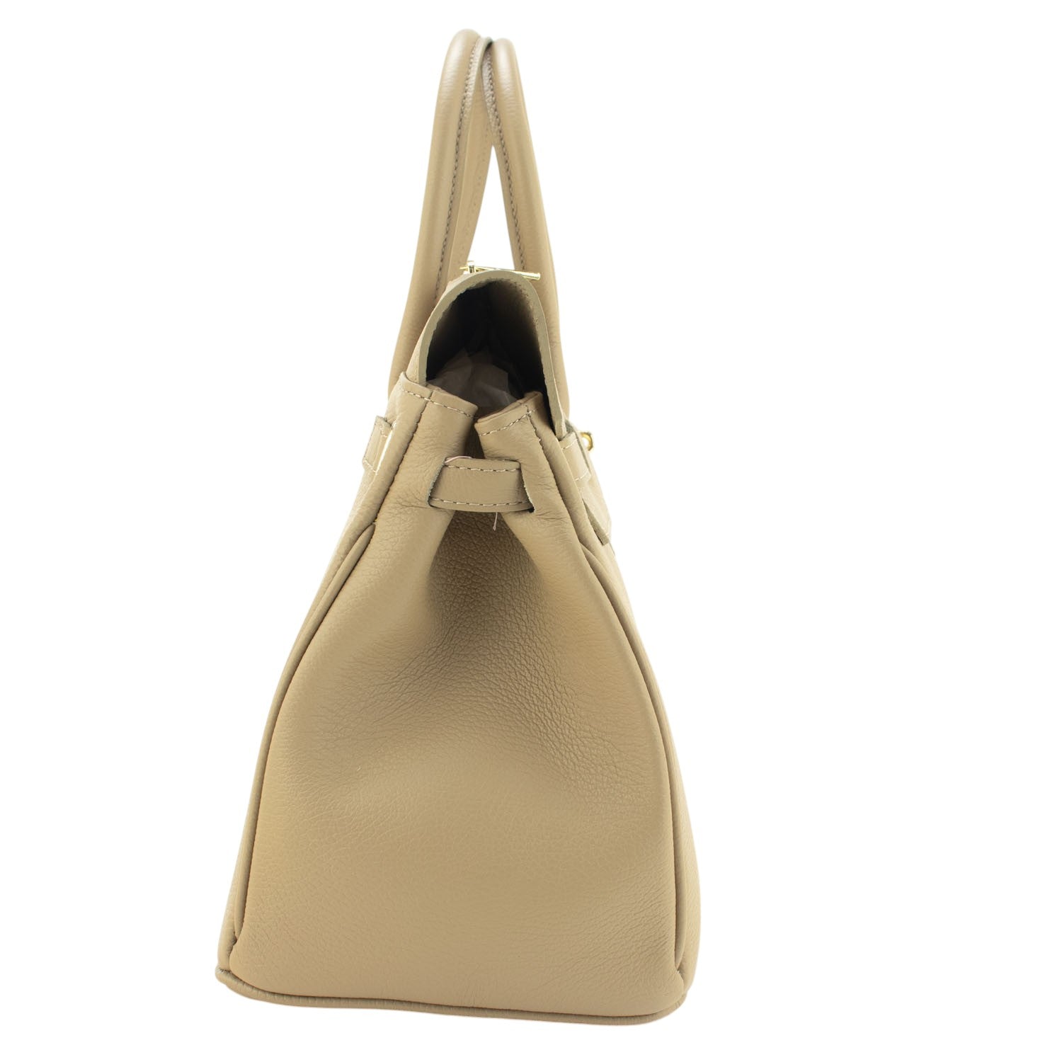 Estrella - Bolso de piel elegancia clásica | Crema
