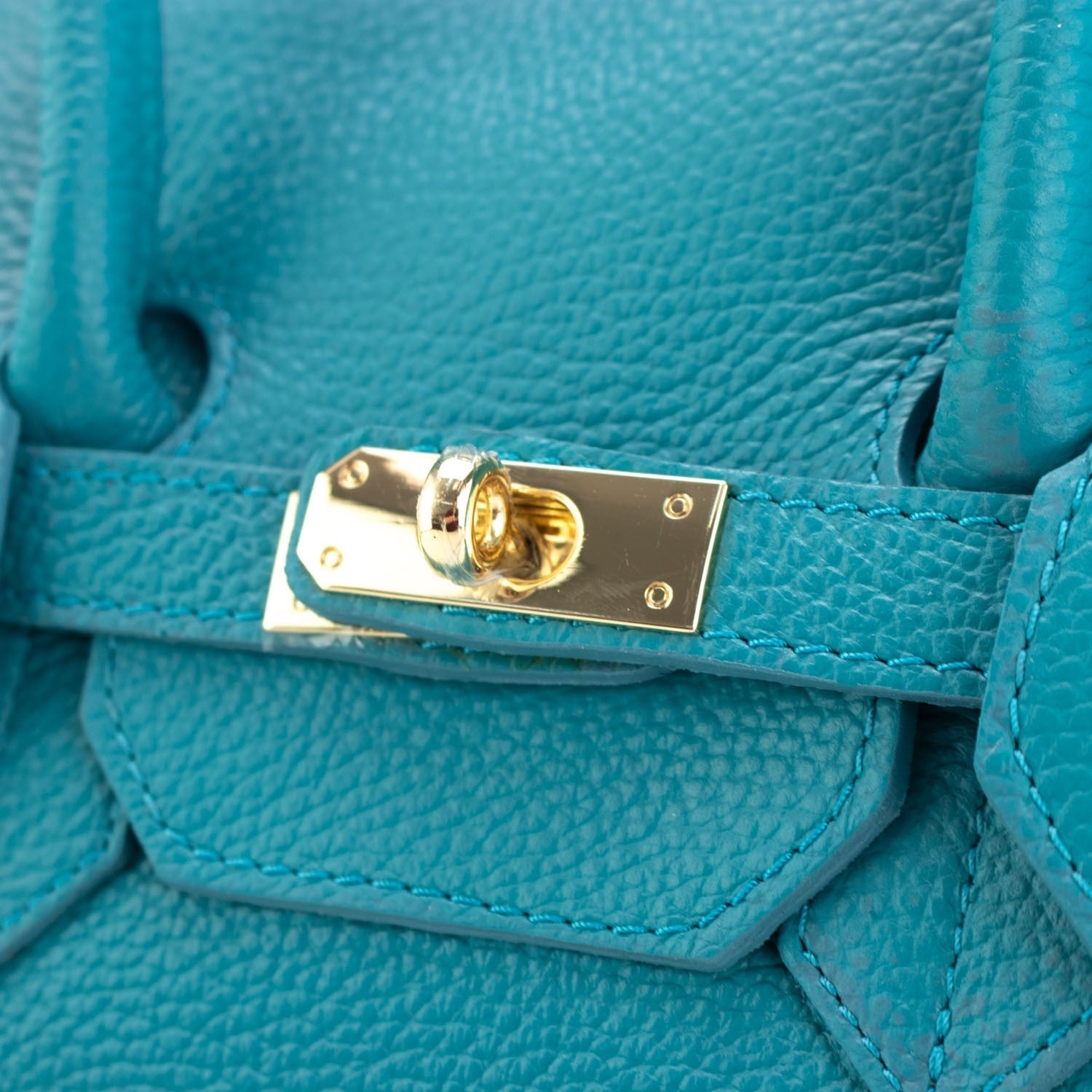 Estrella - Bolso de piel elegancia clásica | Turquesa
