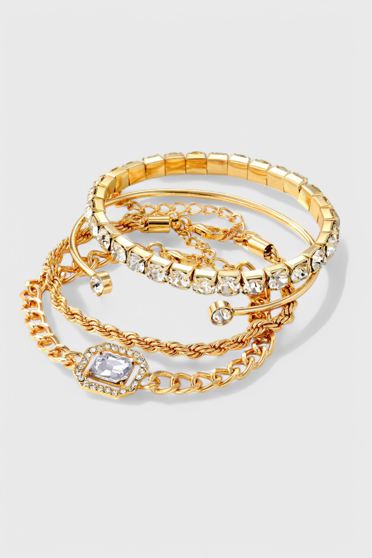 Starlight - Set de pulseras en capas