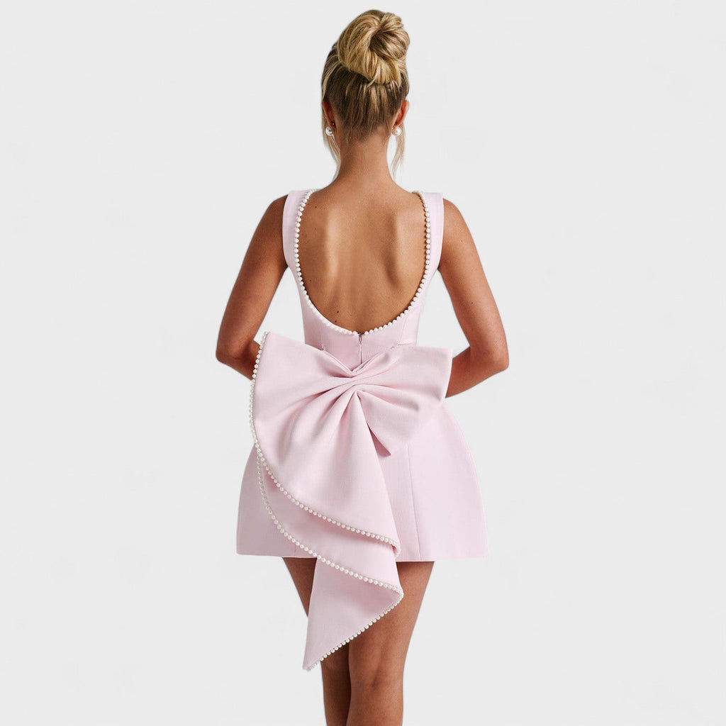 Estela - Mini vestido elegancia clásica