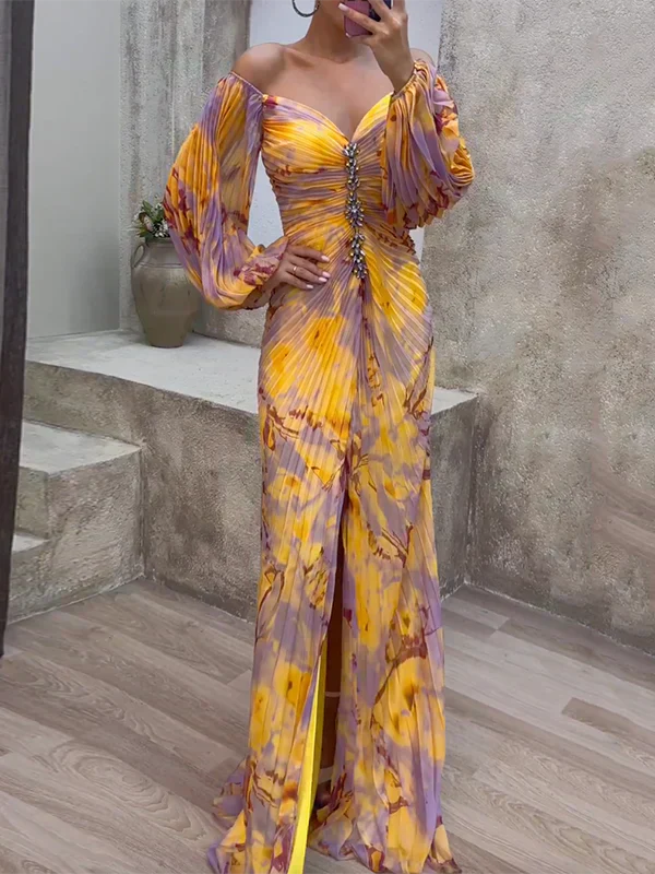 Gisselle - Vestido maxi encanto bohemio