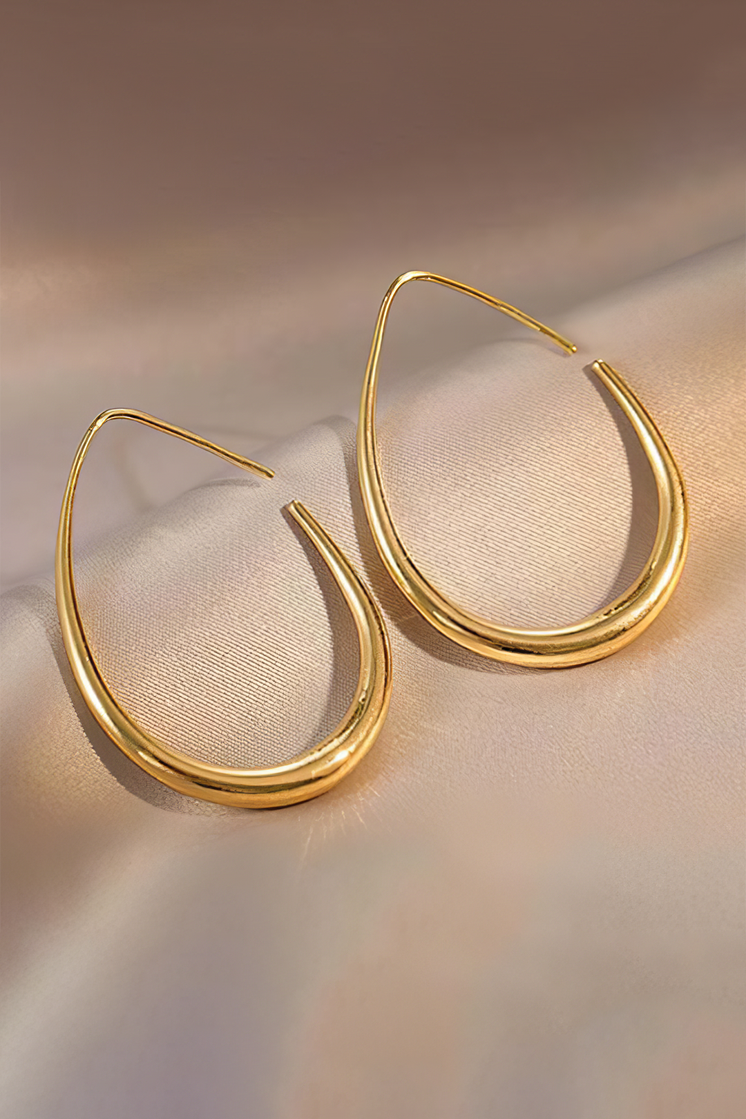 Aurora - Pendientes elegantes en forma de lágrima