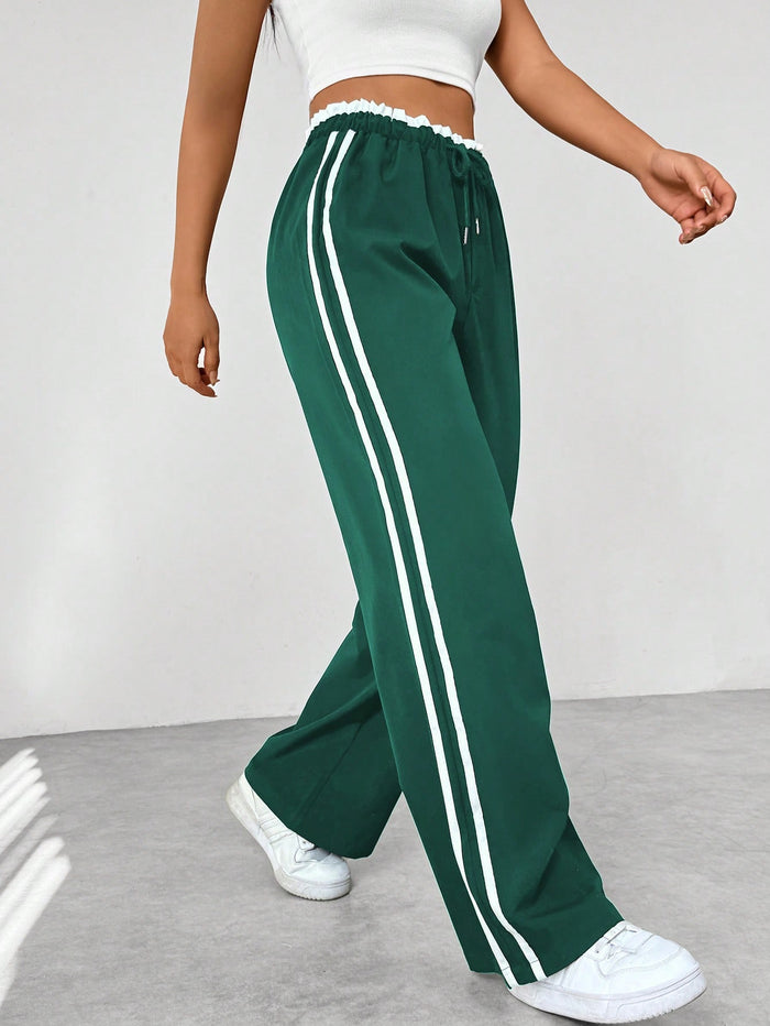 Vera - Pantalón chándal ancho estilo urbano