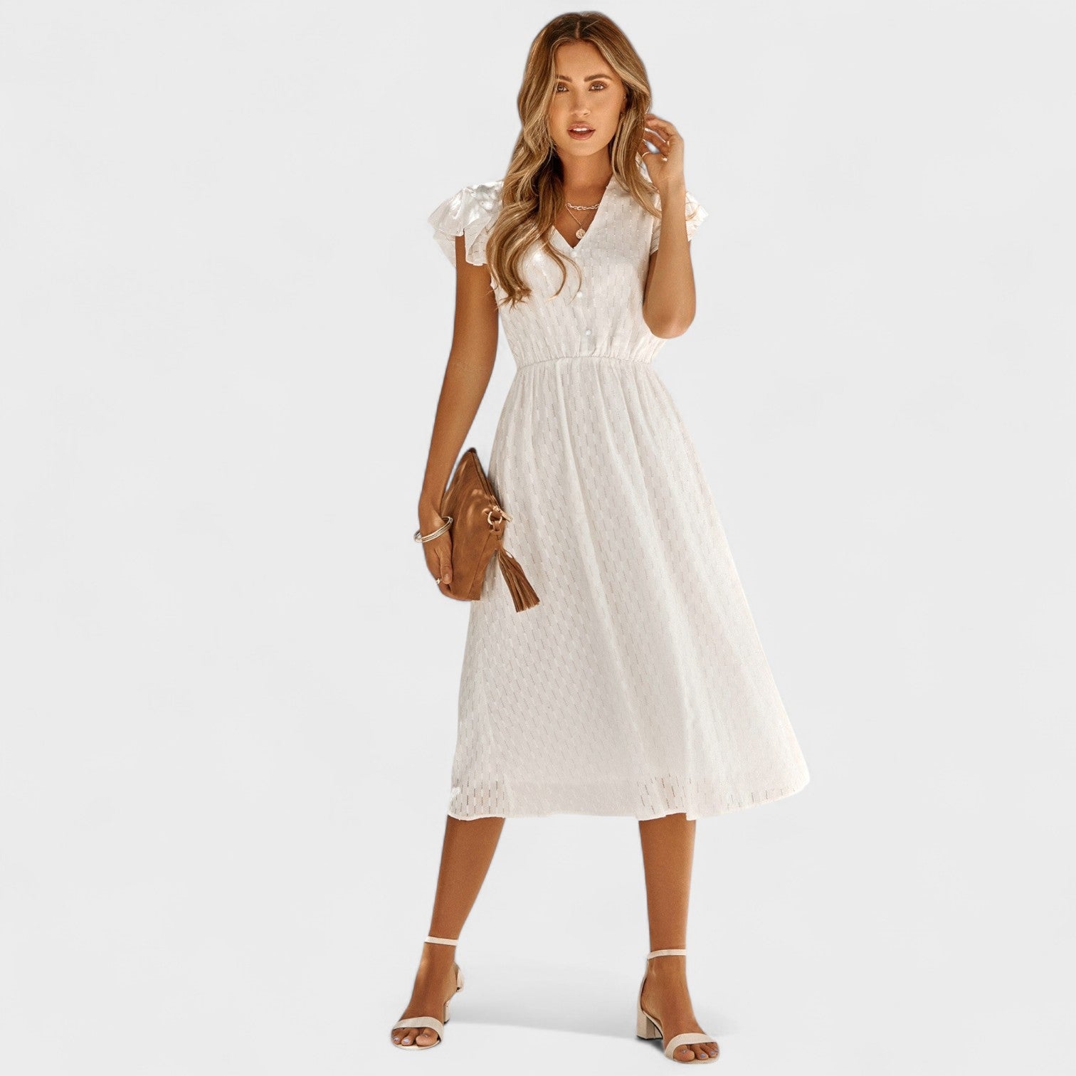 Jazmín - Vestido midi encanto de verano