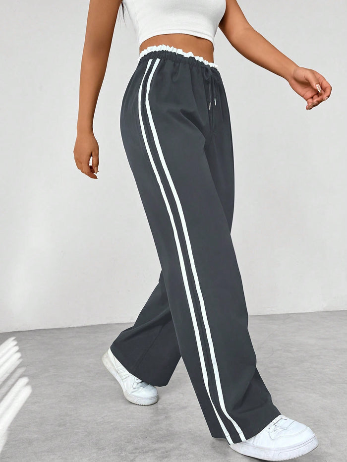 Vera - Pantalón chándal ancho estilo urbano