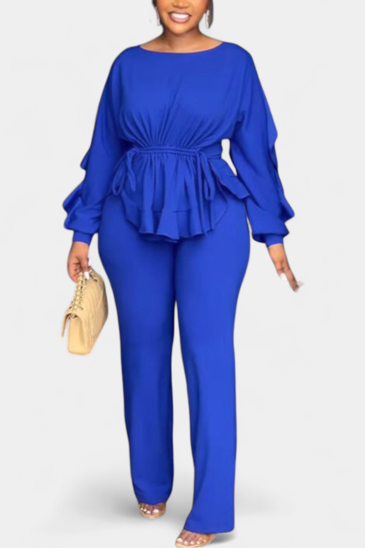 Charmed - Conjunto de dos piezas con top peplum