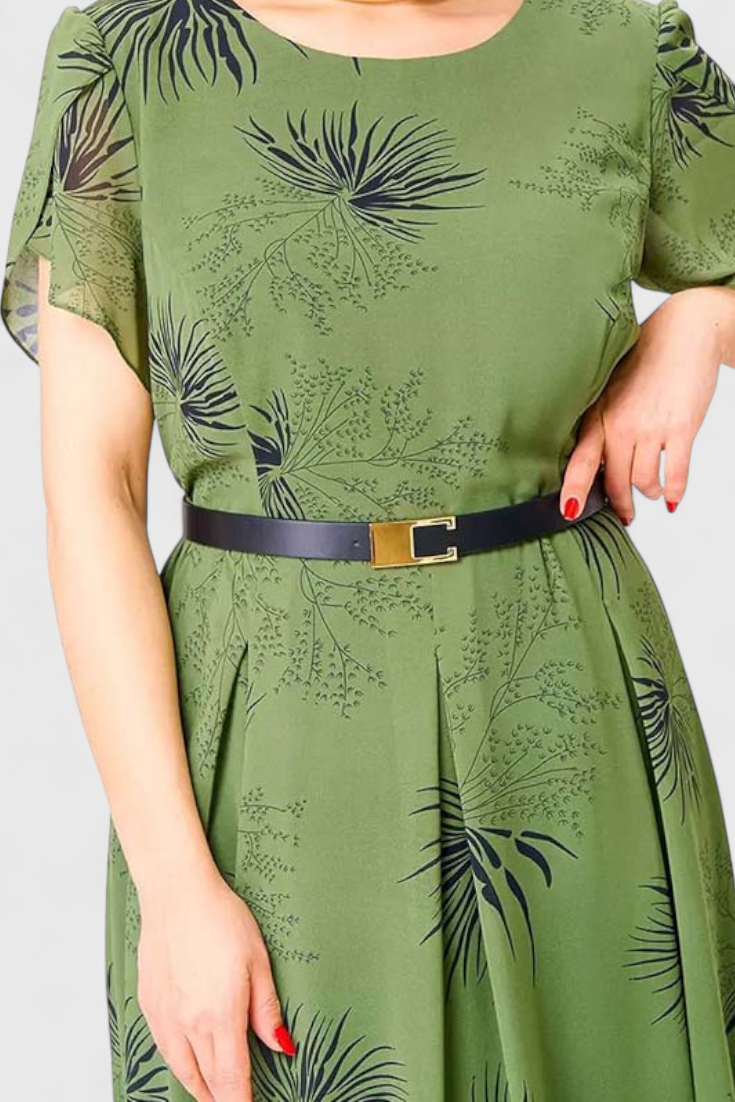 Lupita - Vestido midi jardín de verano
