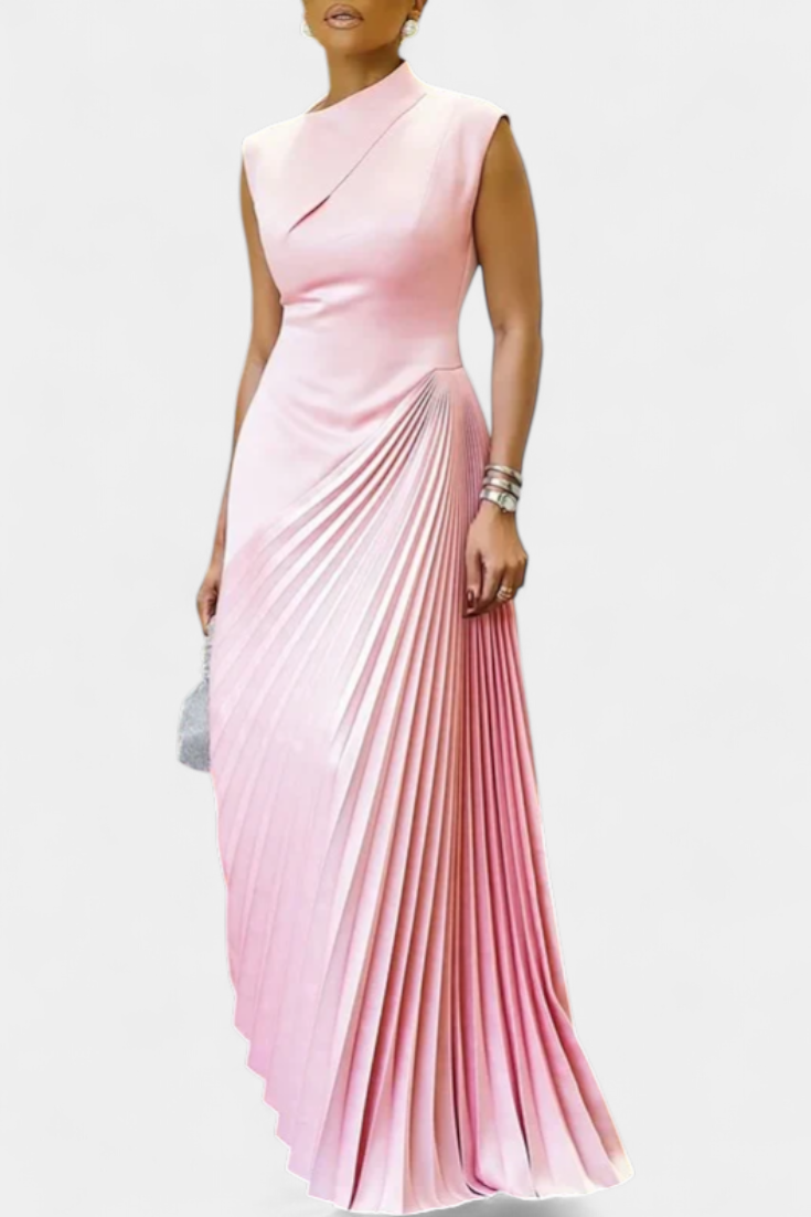 Elyna - Vestido de gala plisado