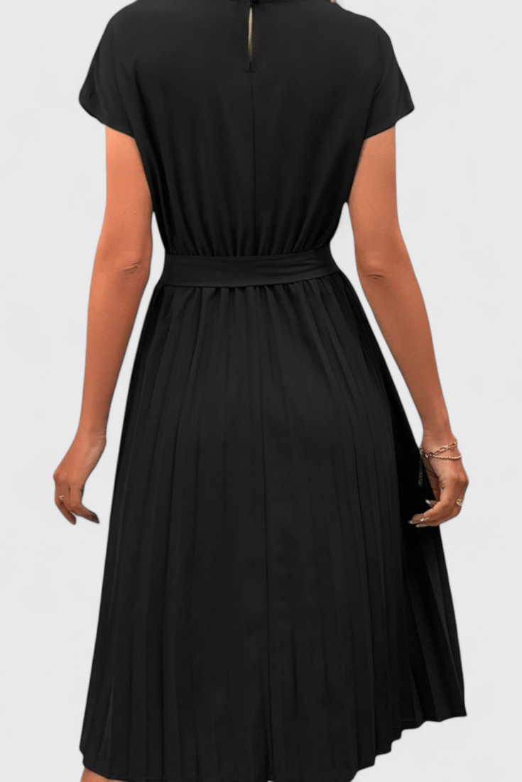 Luxie - Vestido midi plisado y elegante