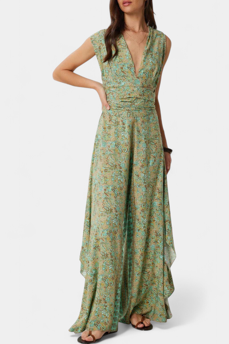 Leandra - Mono estampado bohemio