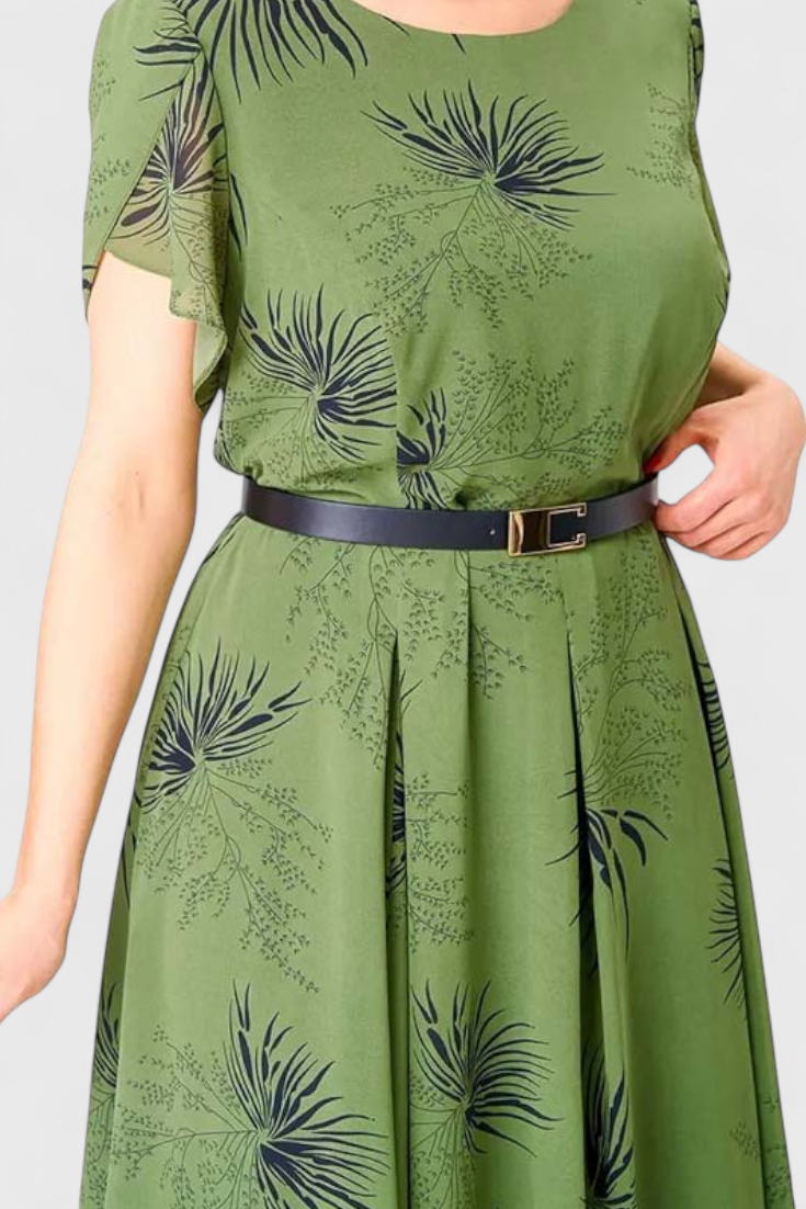 Lupita - Vestido midi jardín de verano
